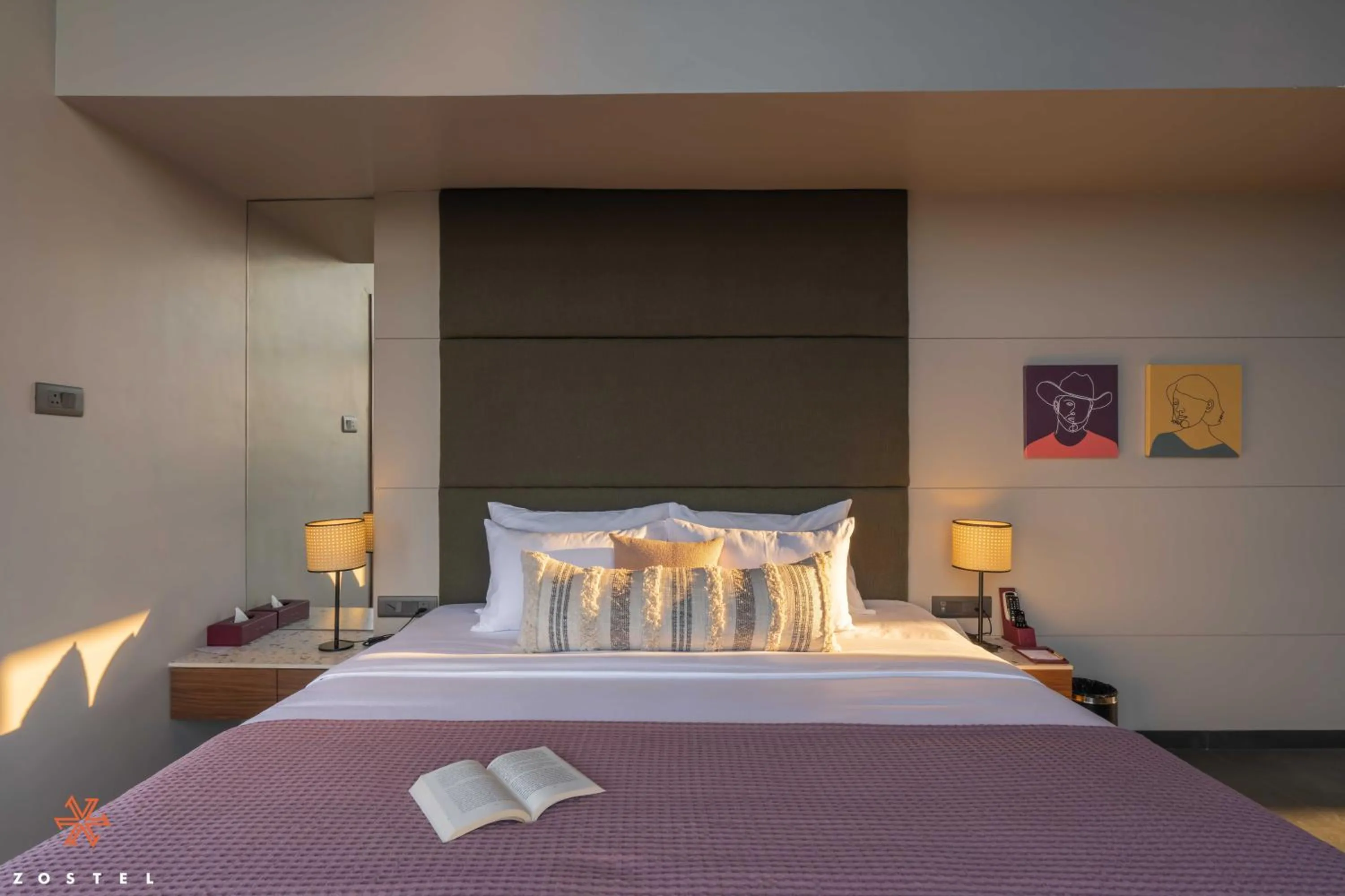 Bed in Zostel Plus Panchgani