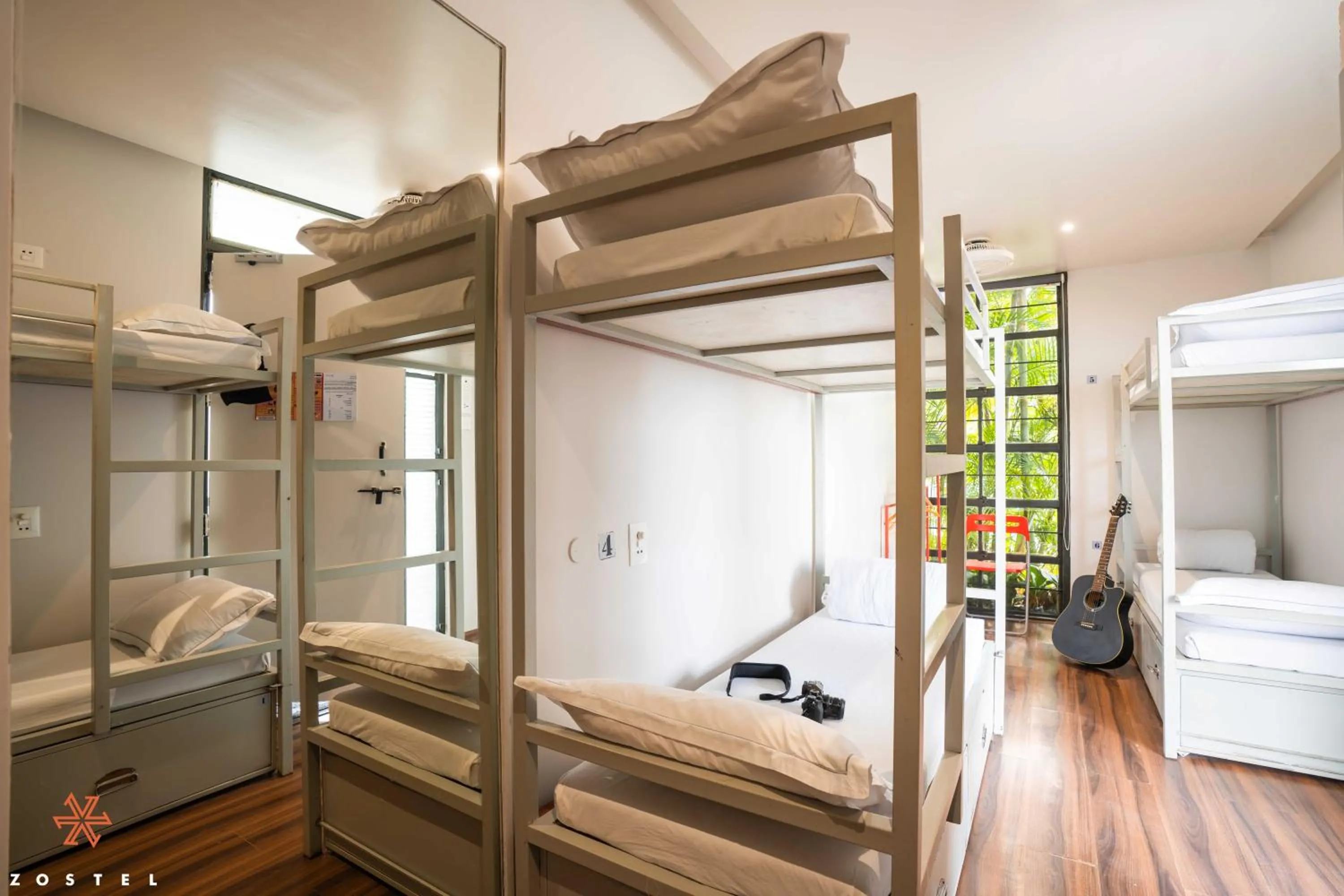 Bed in Zostel Plus Panchgani