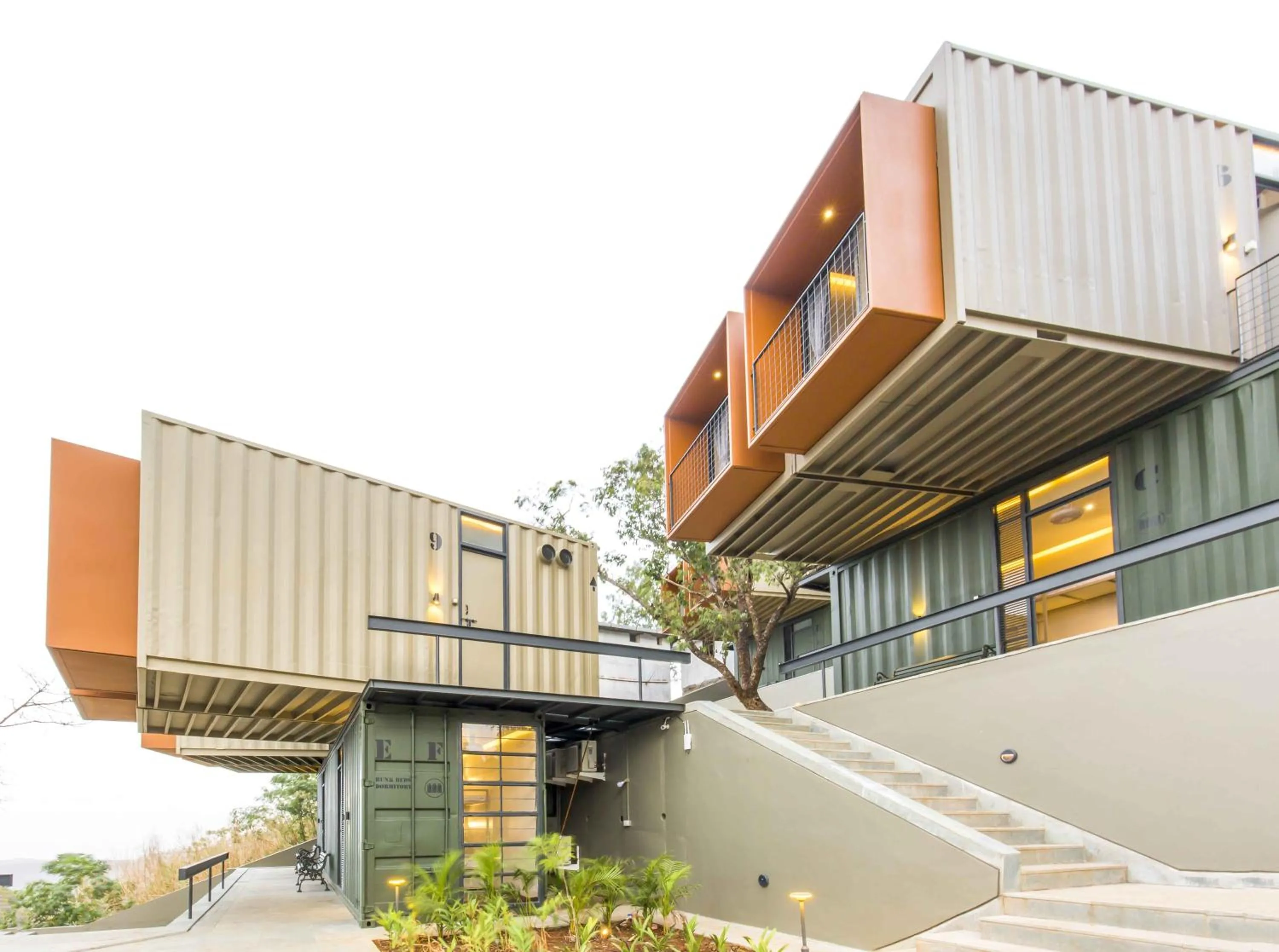 Property building in Zostel Plus Panchgani