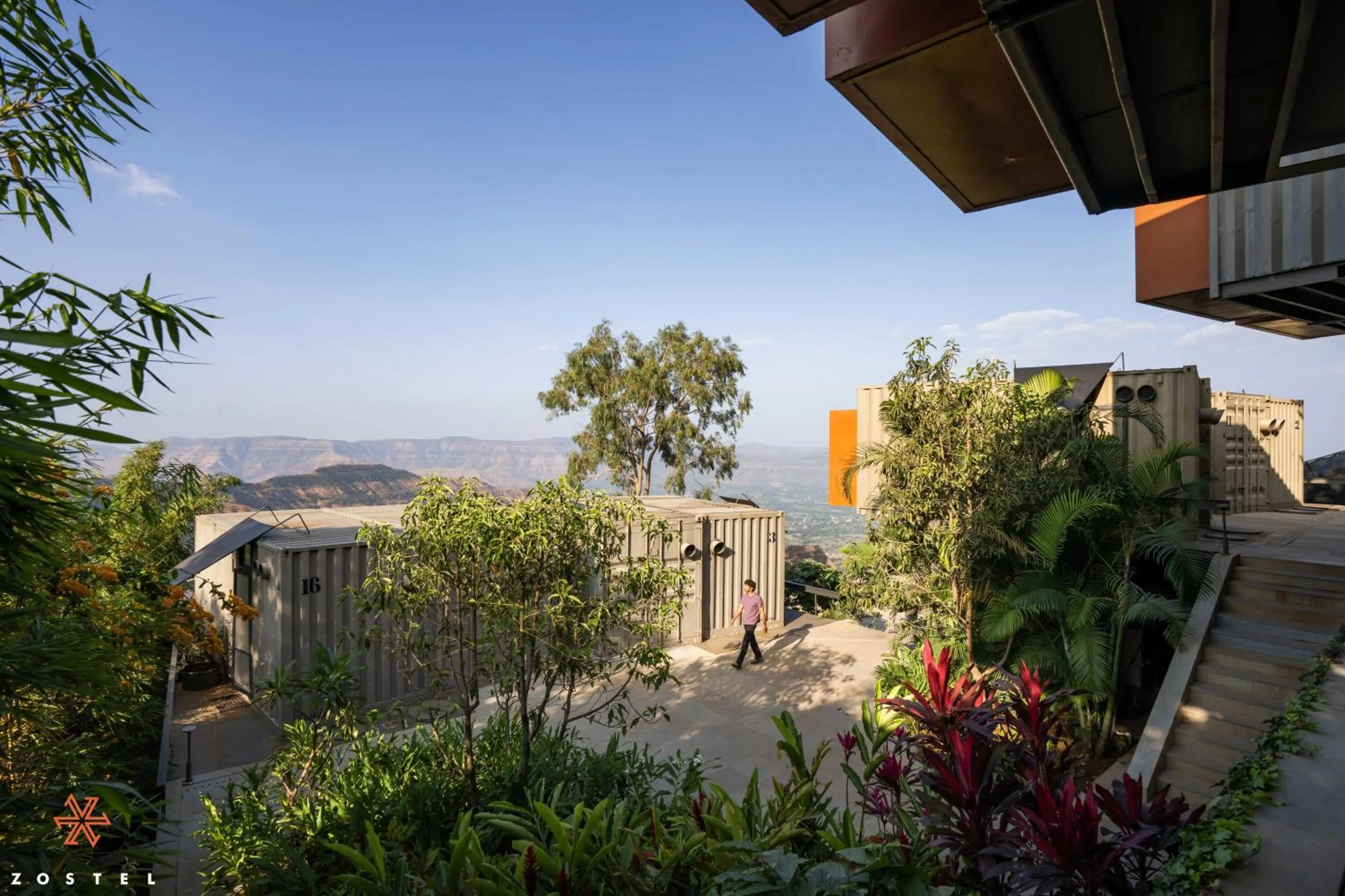 Natural landscape in Zostel Plus Panchgani