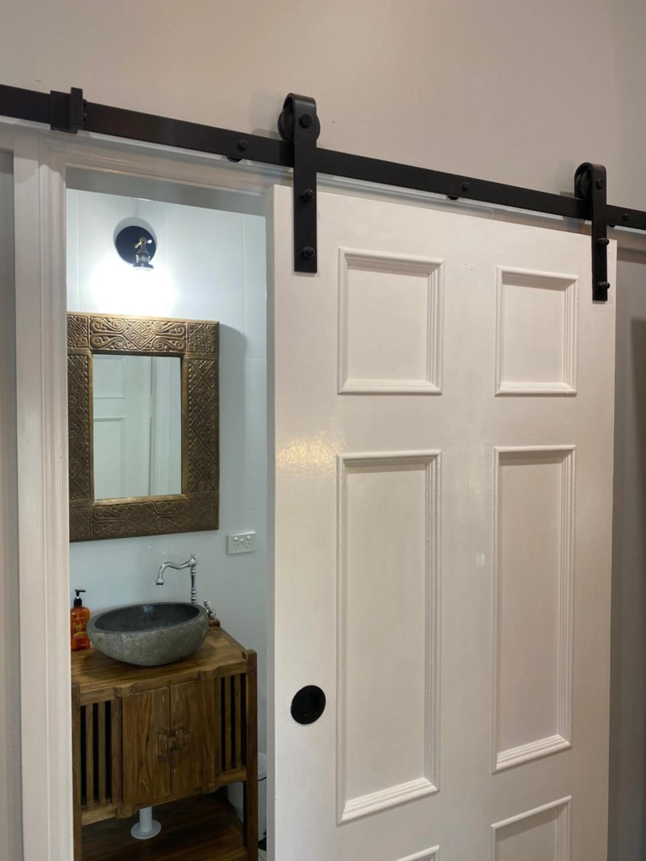 Bathroom in Palmyra B&B