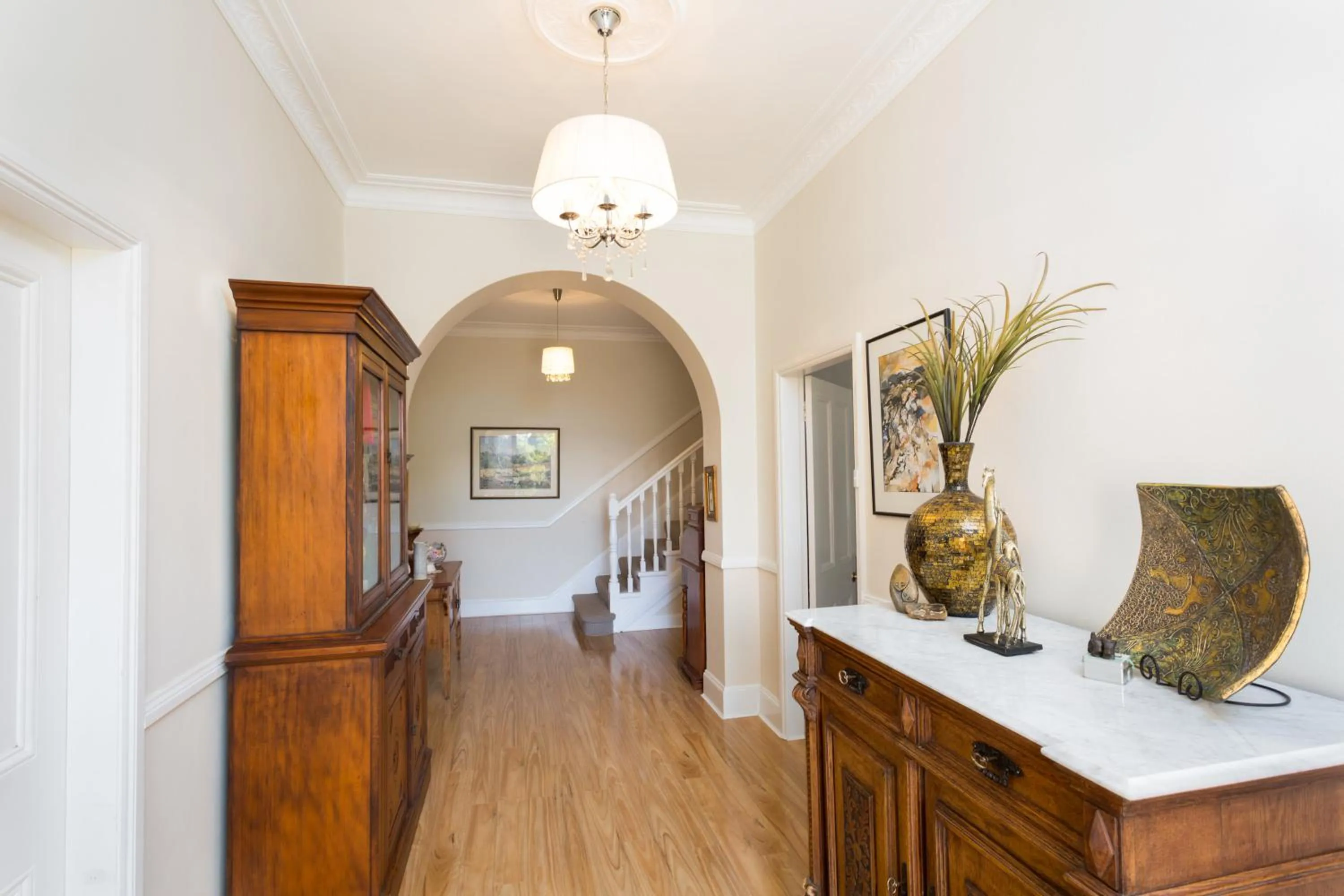 Lobby or reception in Palmyra B&B