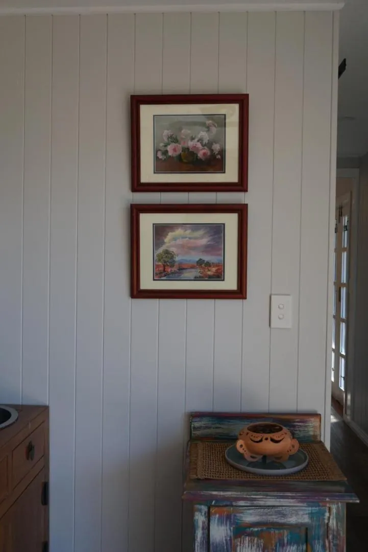 Kitchen or kitchenette in Palmyra B&B