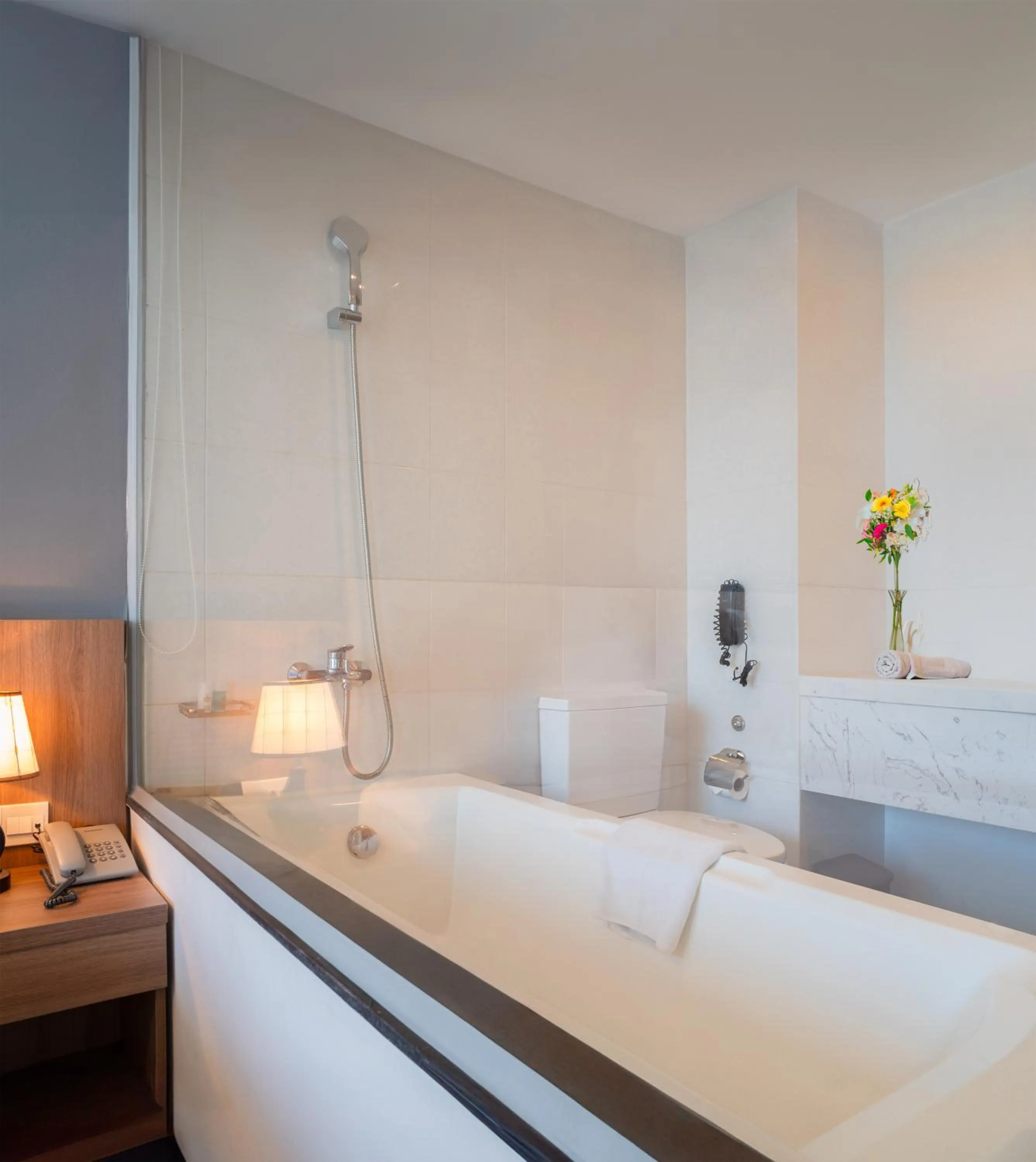 Bathroom, Bed in Libra Hotel Nha Trang