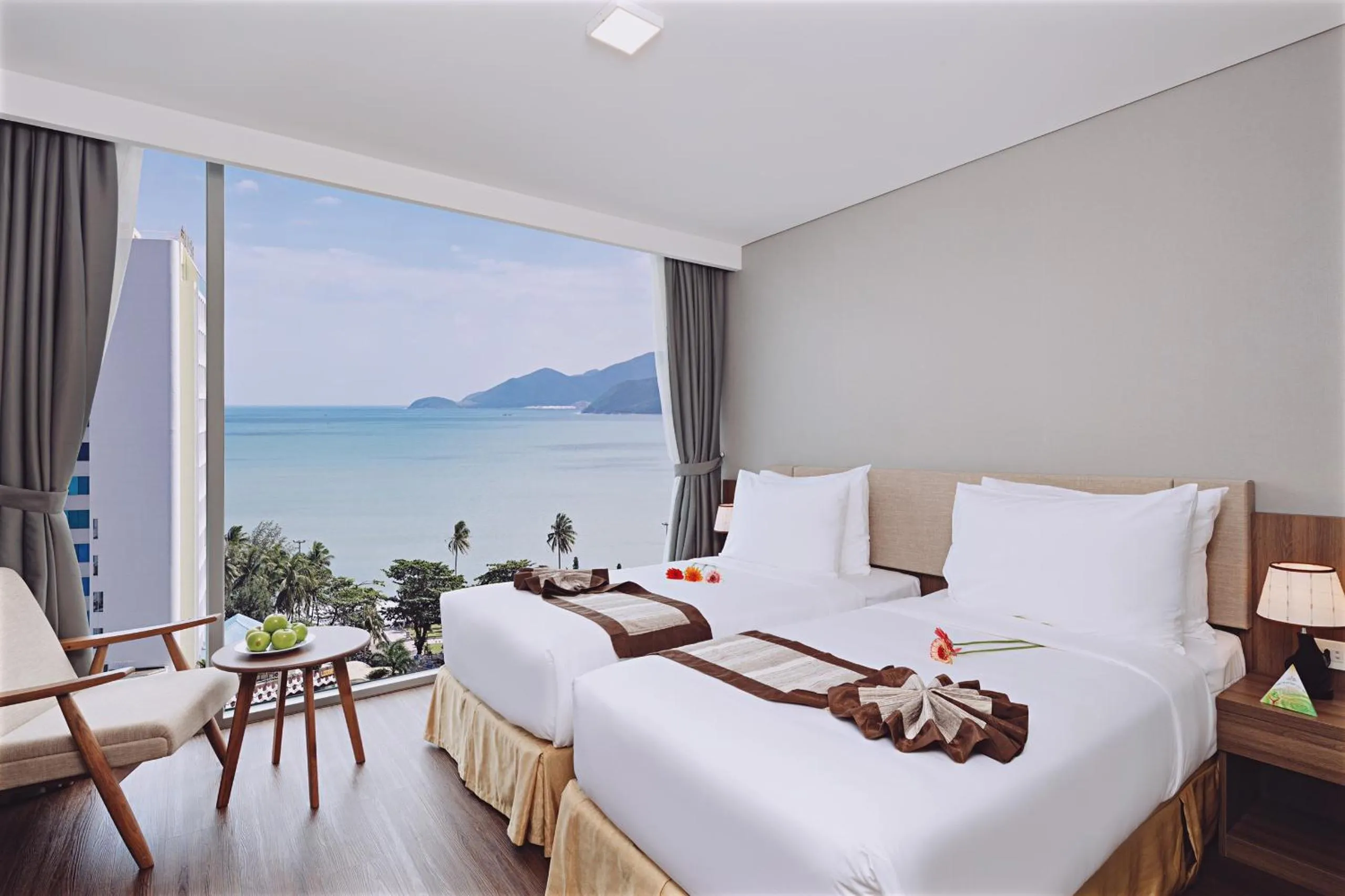 Sea view, Bed in Libra Hotel Nha Trang