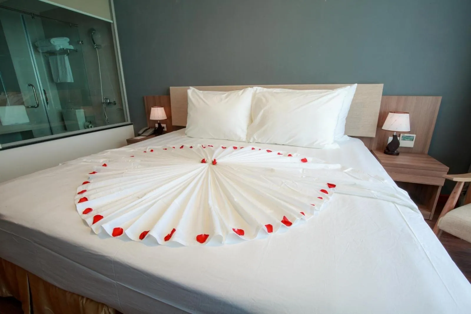 Photo of the whole room, Bed in Libra Hotel Nha Trang