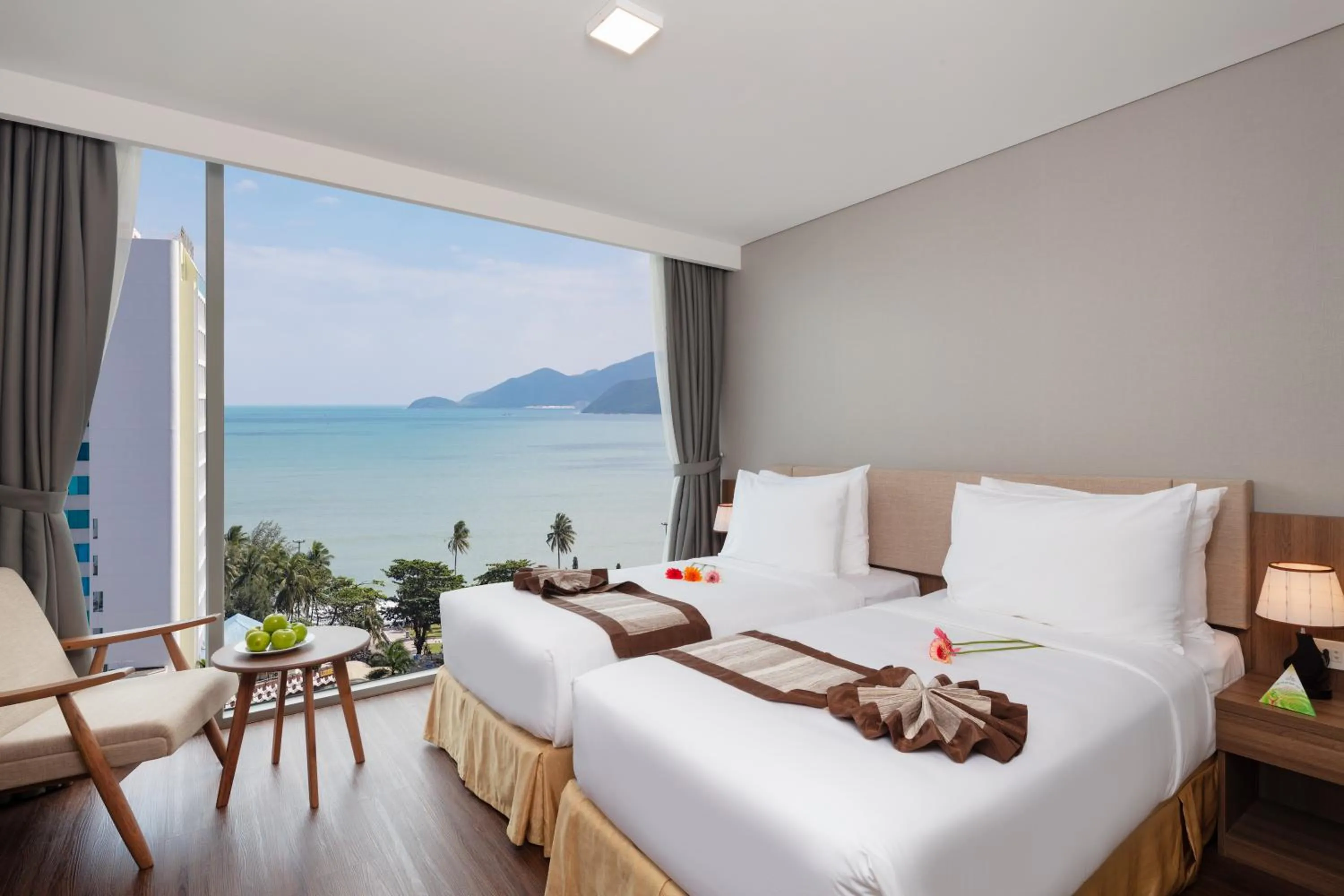 Mountain view, Bed in Libra Hotel Nha Trang