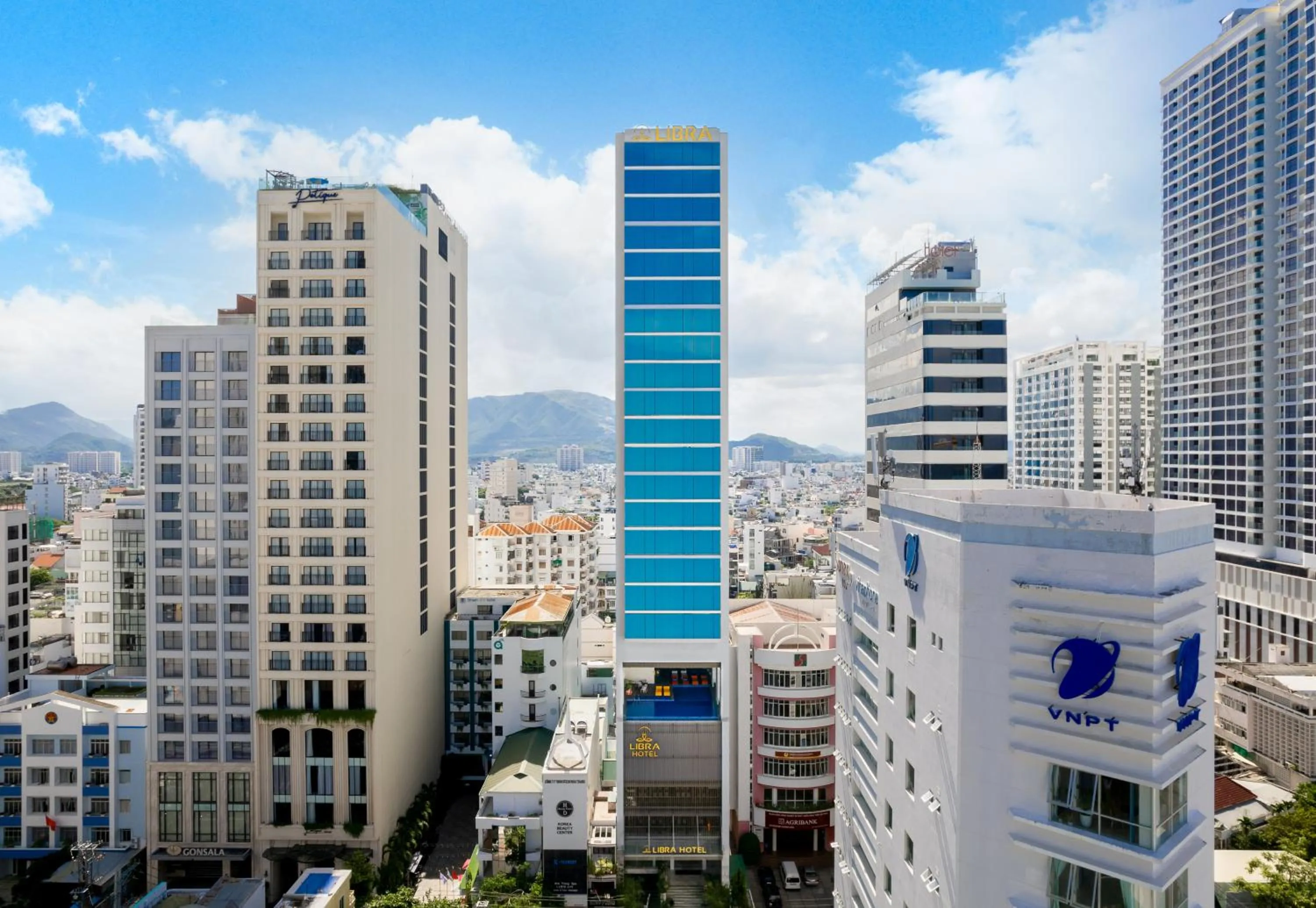 Bird's eye view in Libra Hotel Nha Trang