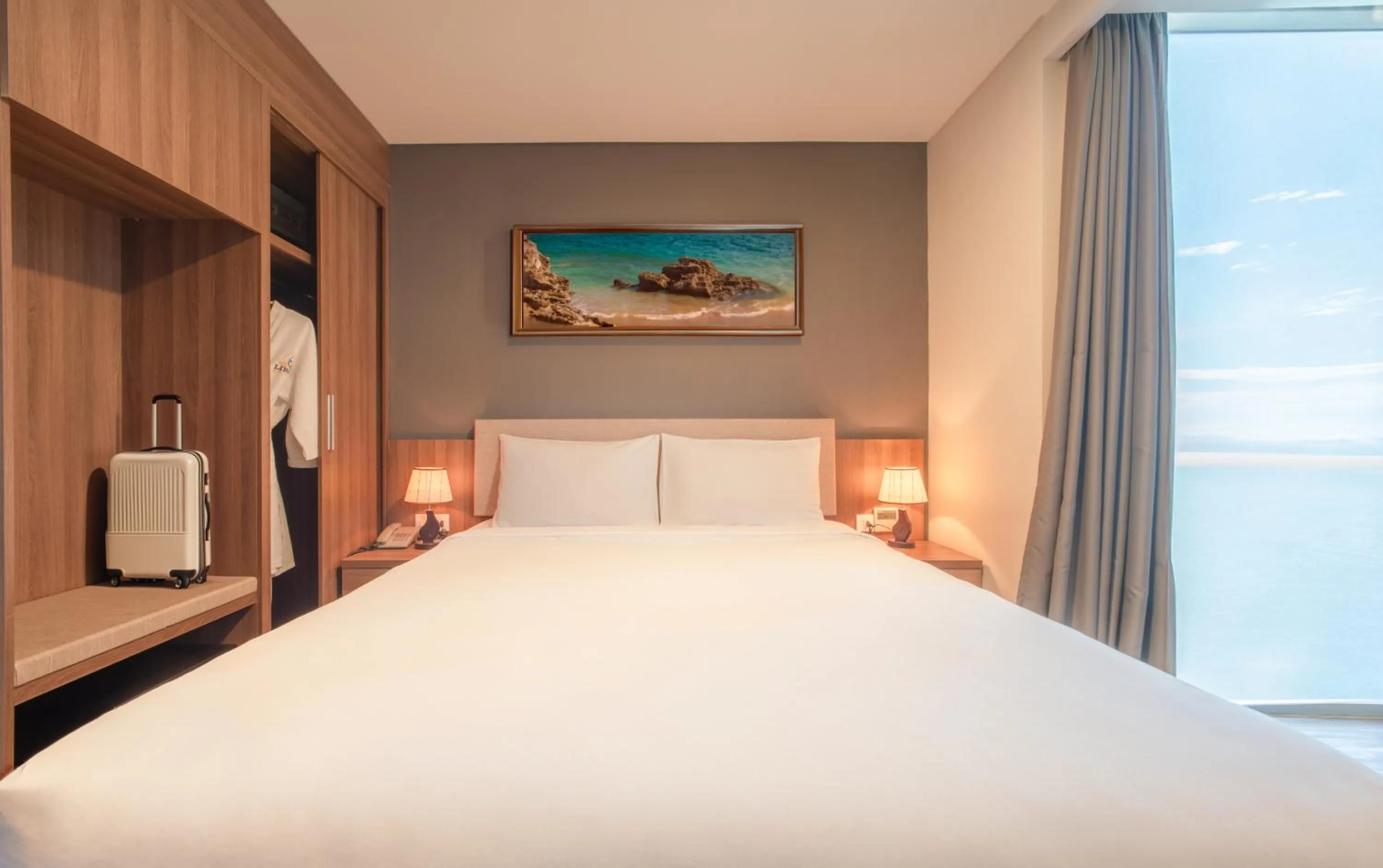 Bed in Libra Hotel Nha Trang