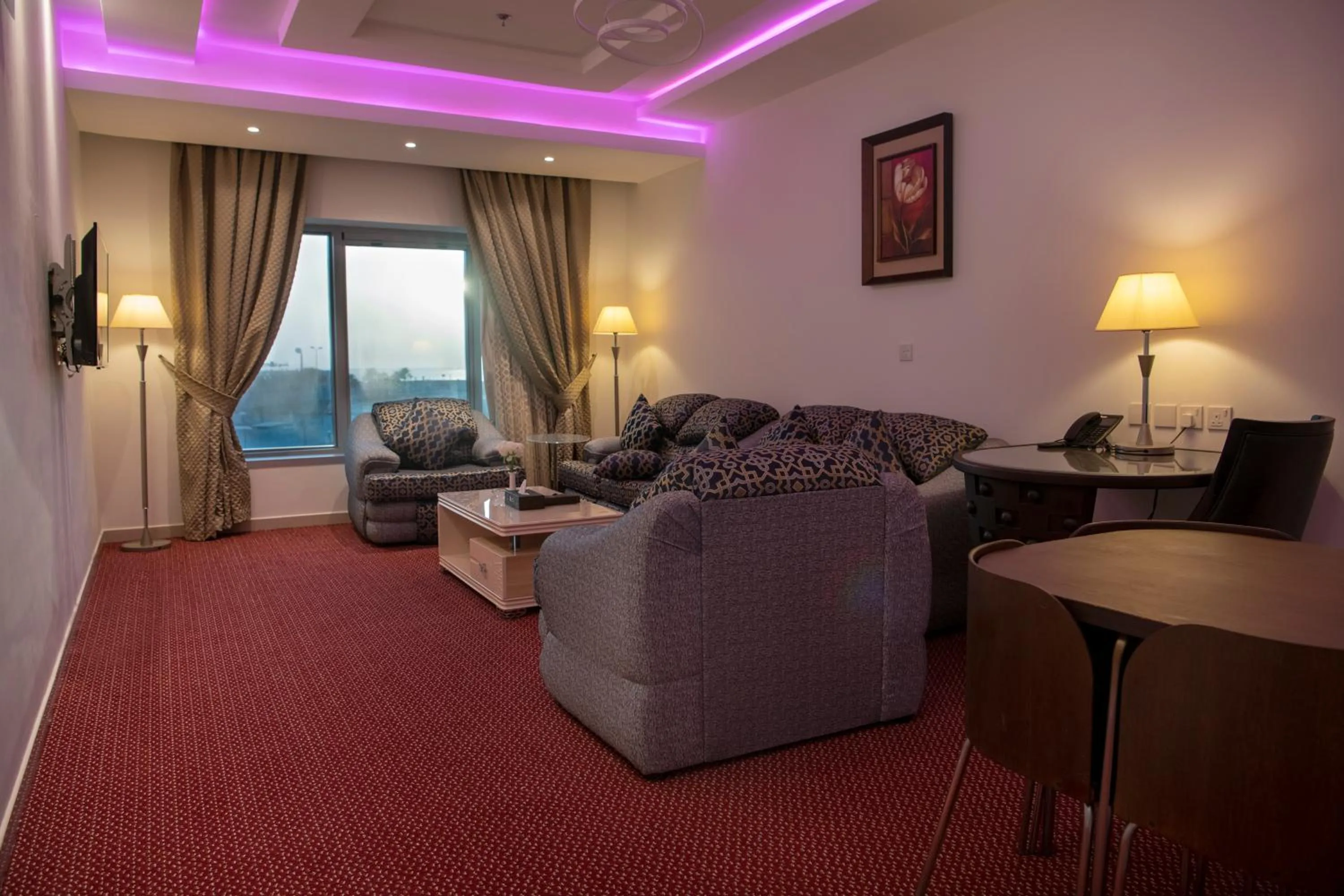 Seating area in Jazan Inn Hotel