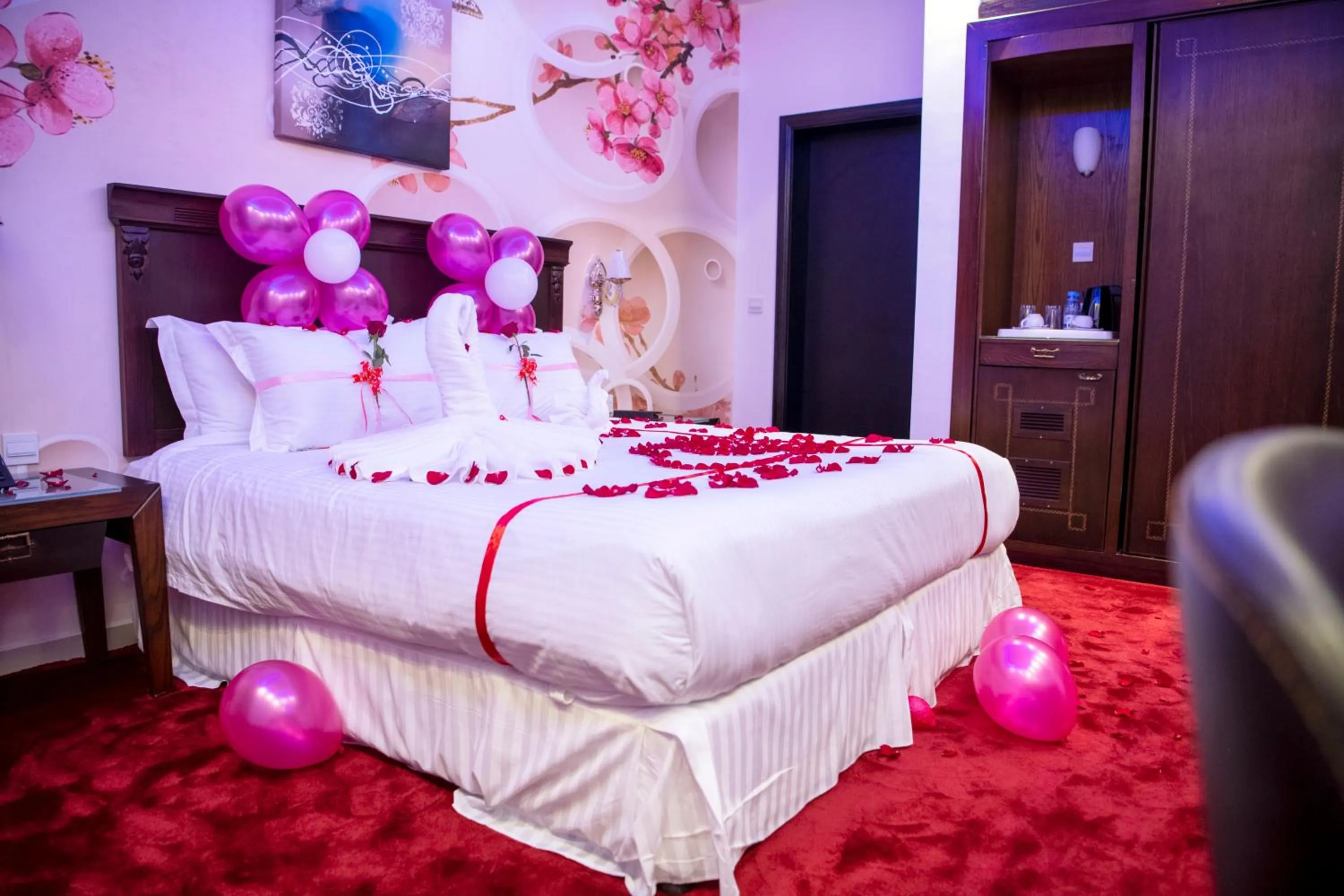 Bed in Jazan Inn Hotel