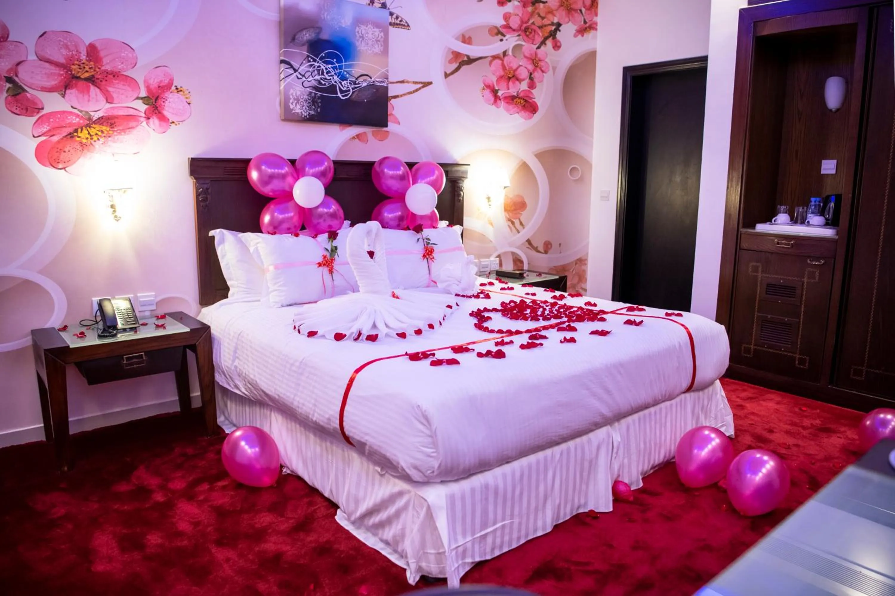 Bed in Jazan Inn Hotel