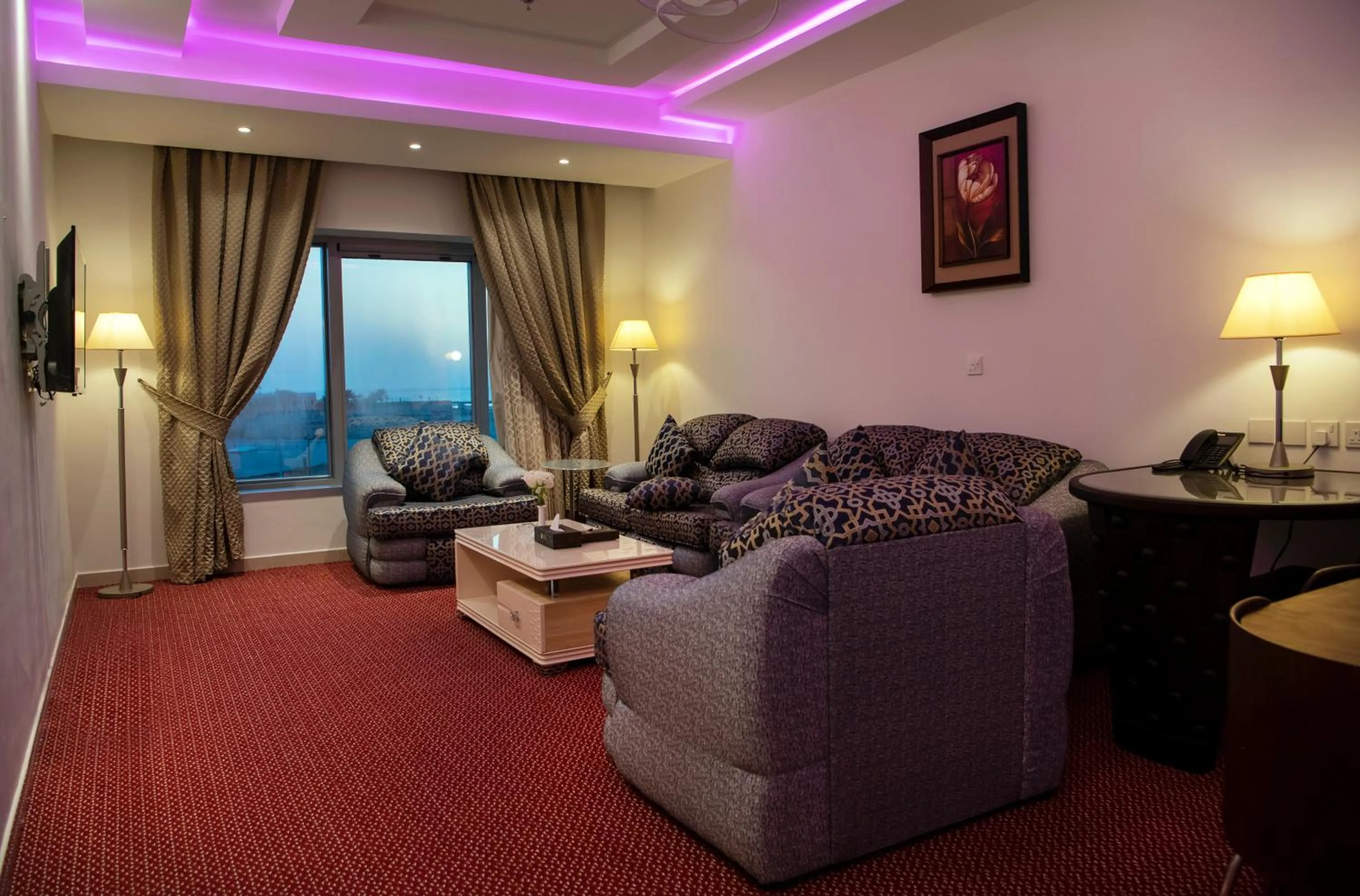 Living room in Jazan Inn Hotel