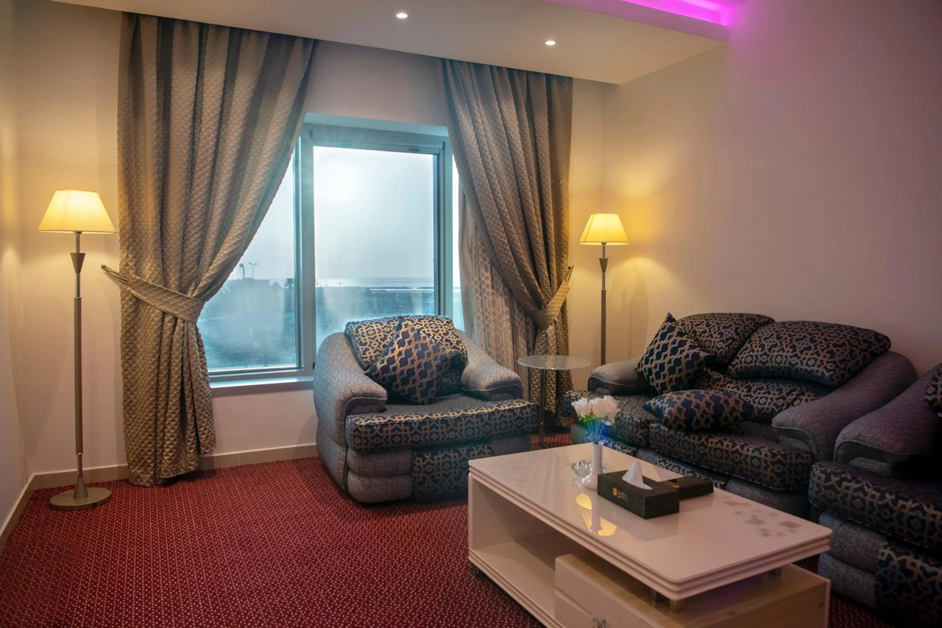 Seating area in Jazan Inn Hotel