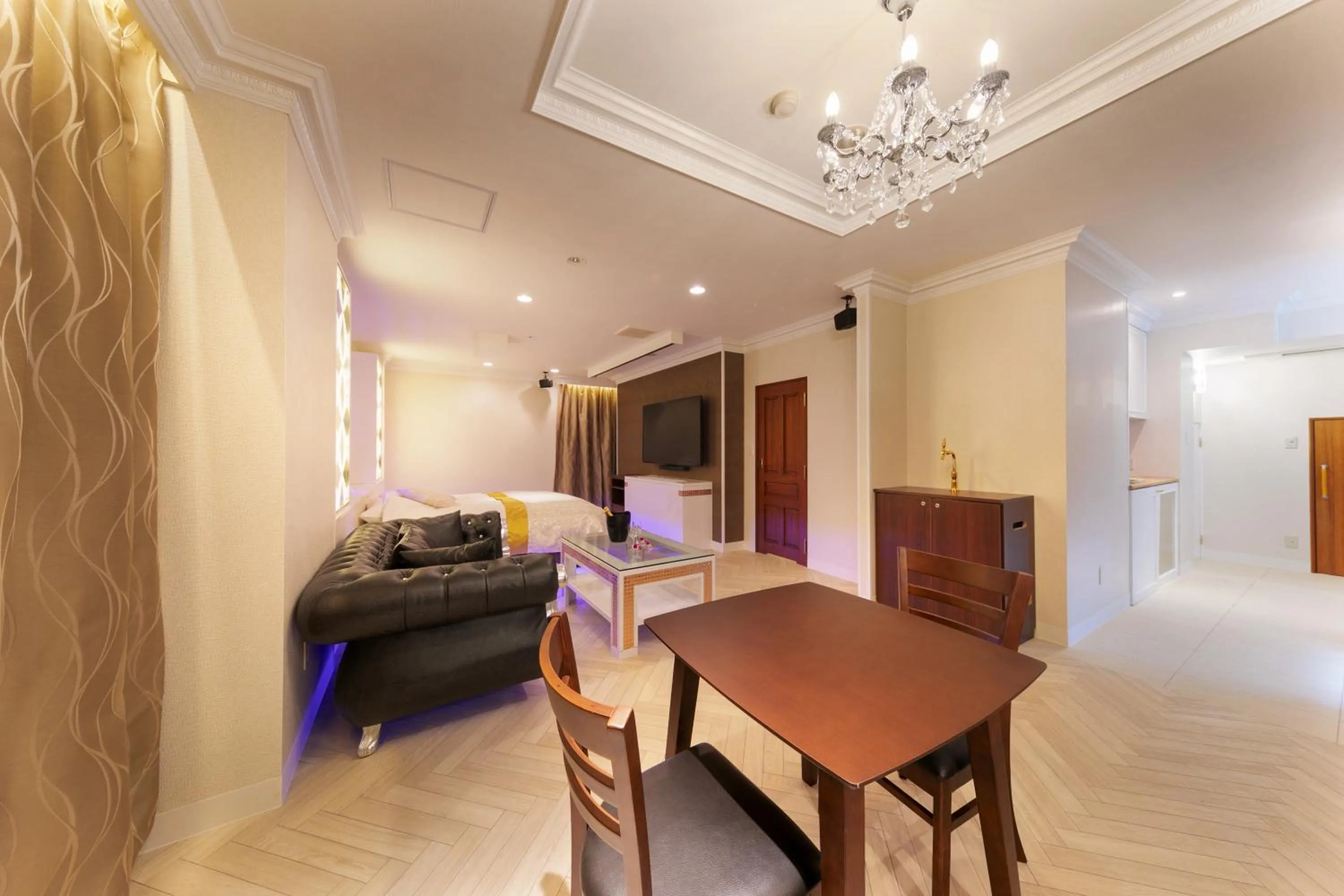 Bed in i RESORT ARTIA Luxury Gifu (Adult Only)