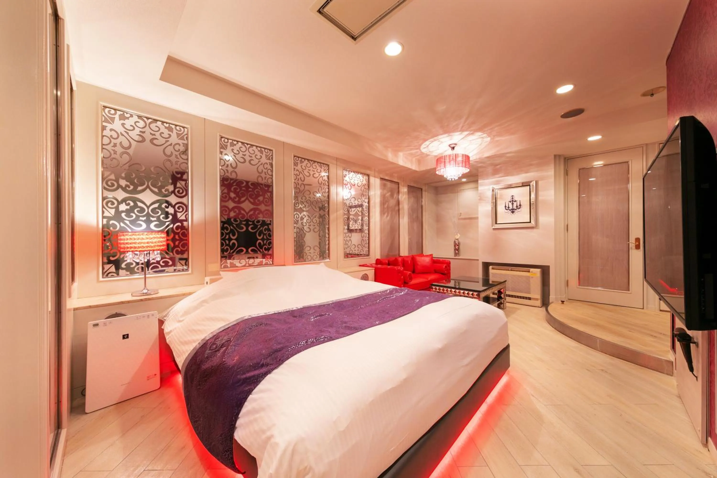 Bed in Hotel Eldia Yamanashi (Adult Only)