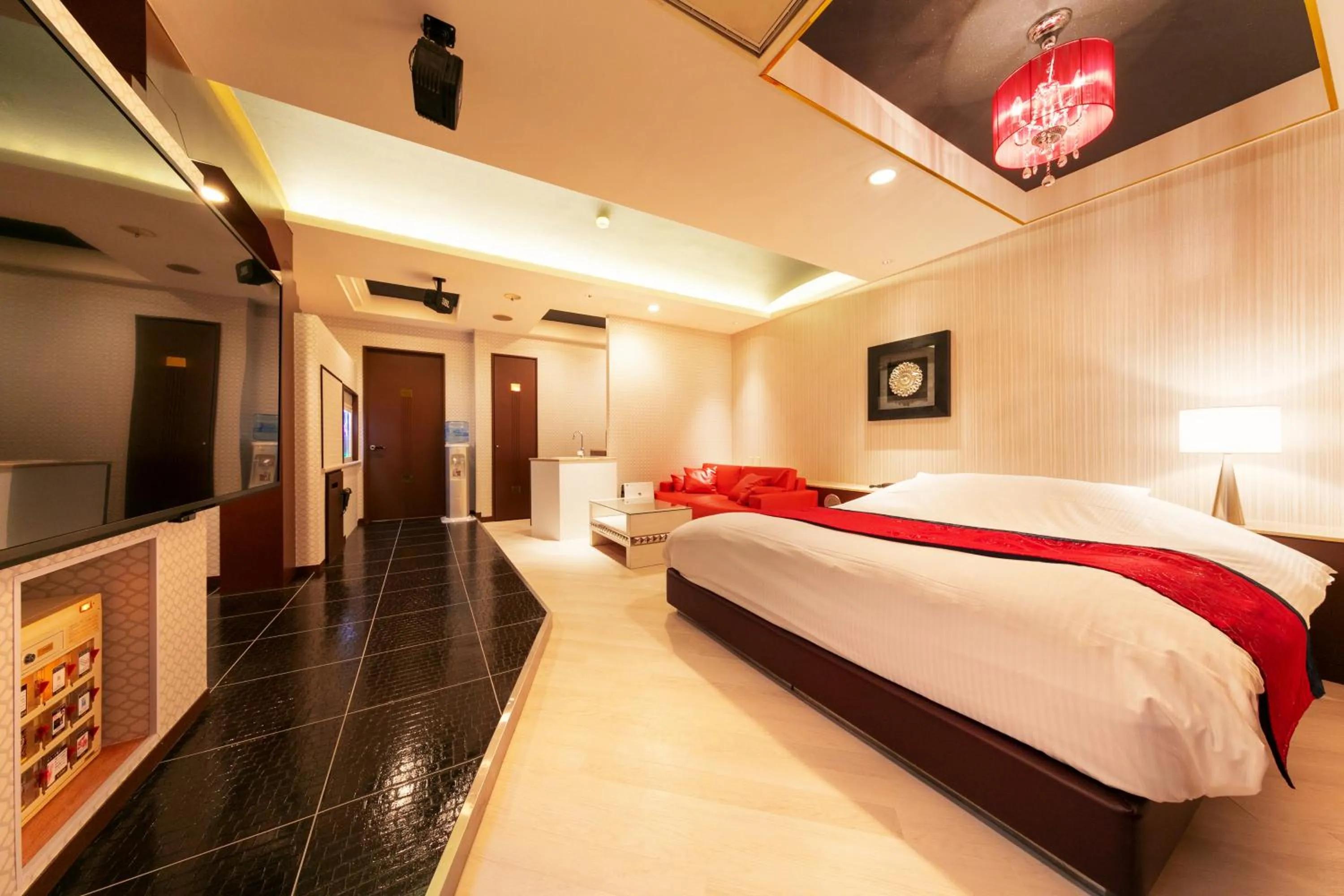 Bed in Hotel Eldia Yamanashi (Adult Only)