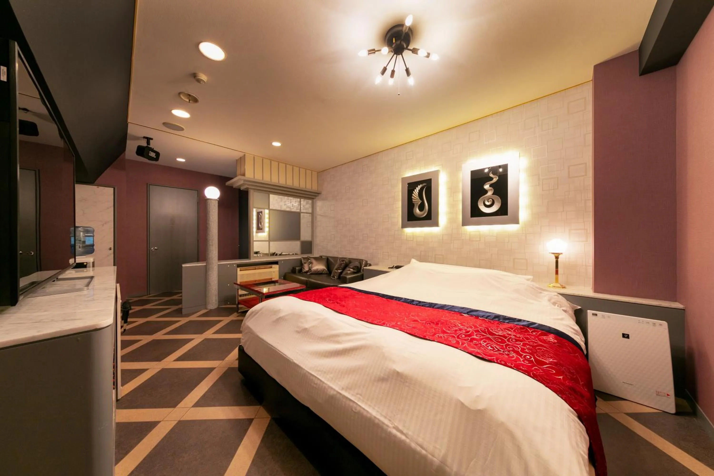 Bed in Hotel Eldia Yamanashi (Adult Only)