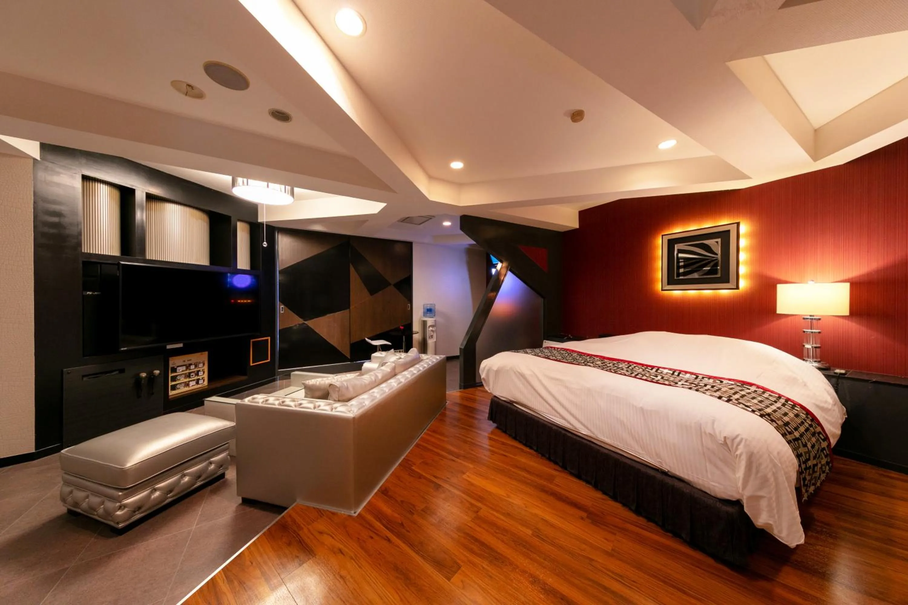 Bed in Hotel Eldia Yamanashi (Adult Only)