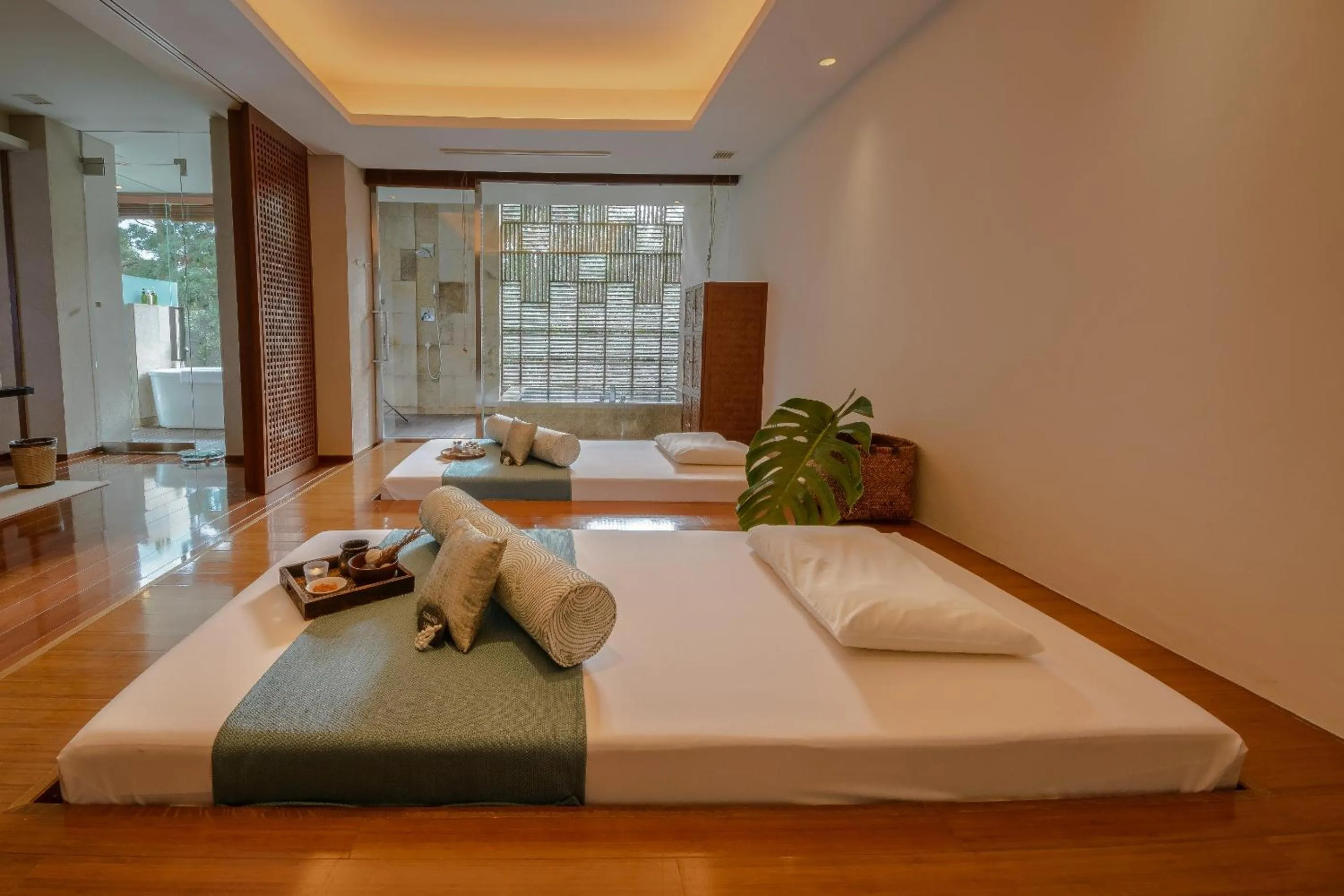 Bed in Sankara Hotel & Spa Yakushima