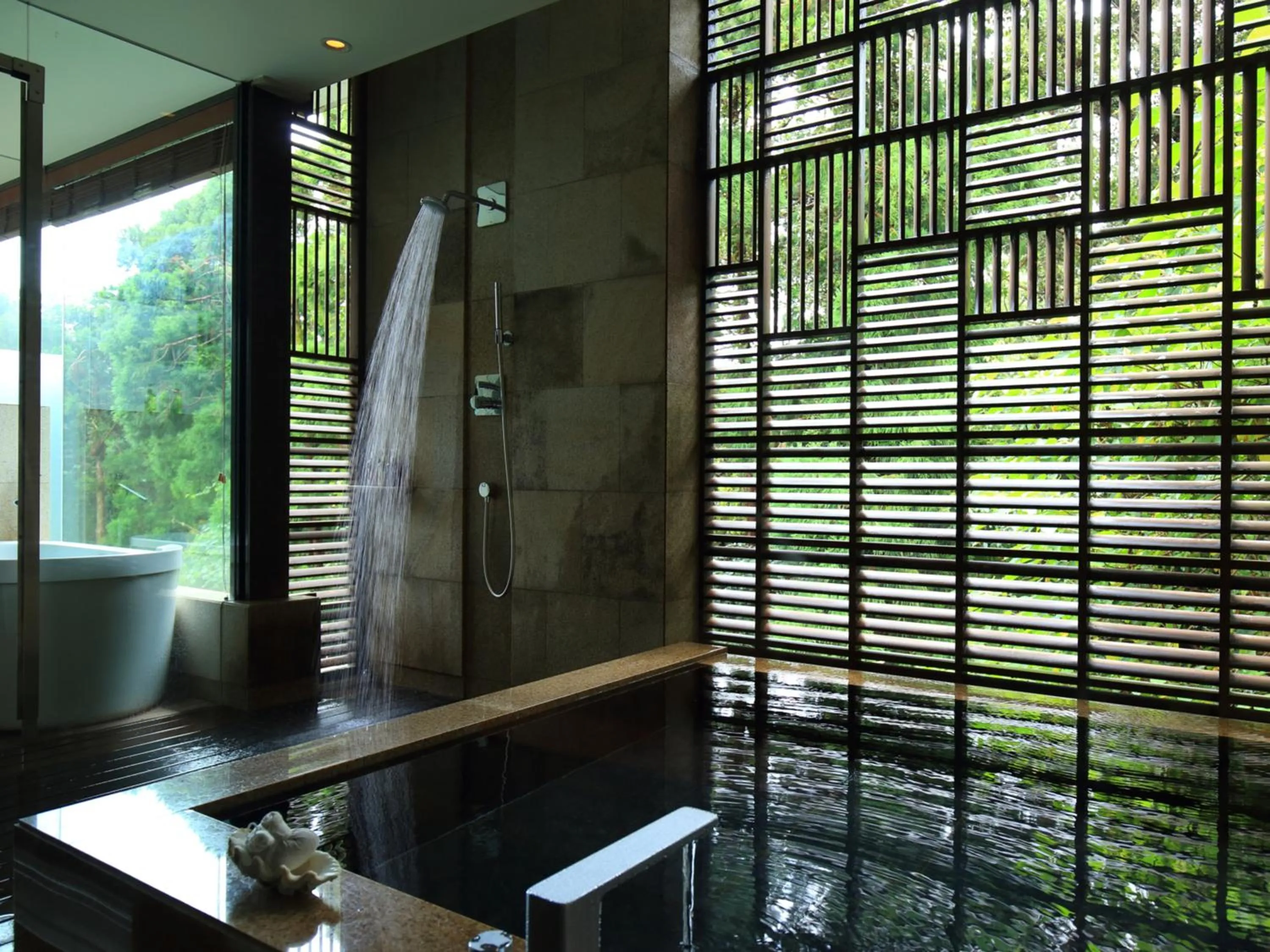 Open Air Bath in Sankara Hotel & Spa Yakushima