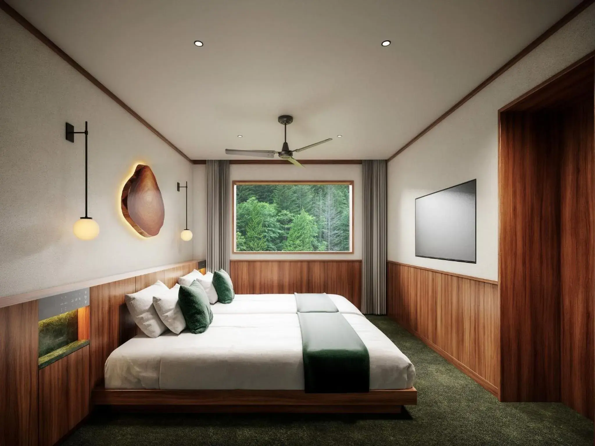 Bedroom, Bed in Sankara Hotel & Spa Yakushima Bedroom, Bed in Sankara Hotel & Spa Yakushima