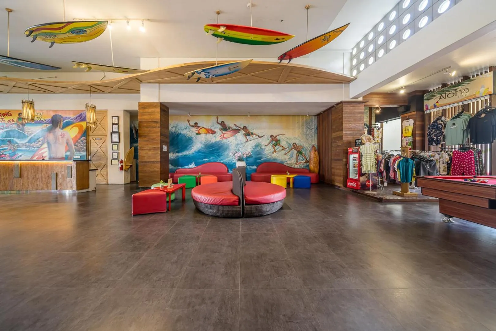 Lobby or reception in Bliss Surfer Hotel Legian