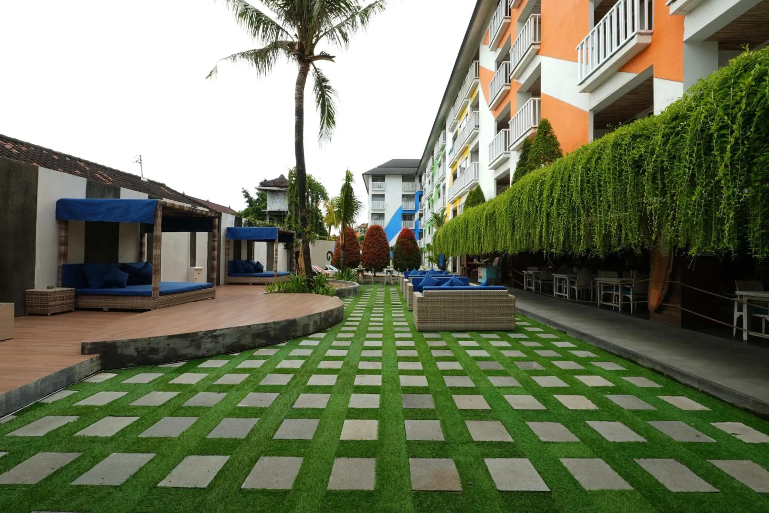 Property building in Bliss Surfer Hotel Legian Property building in Bliss Surfer Hotel Legian