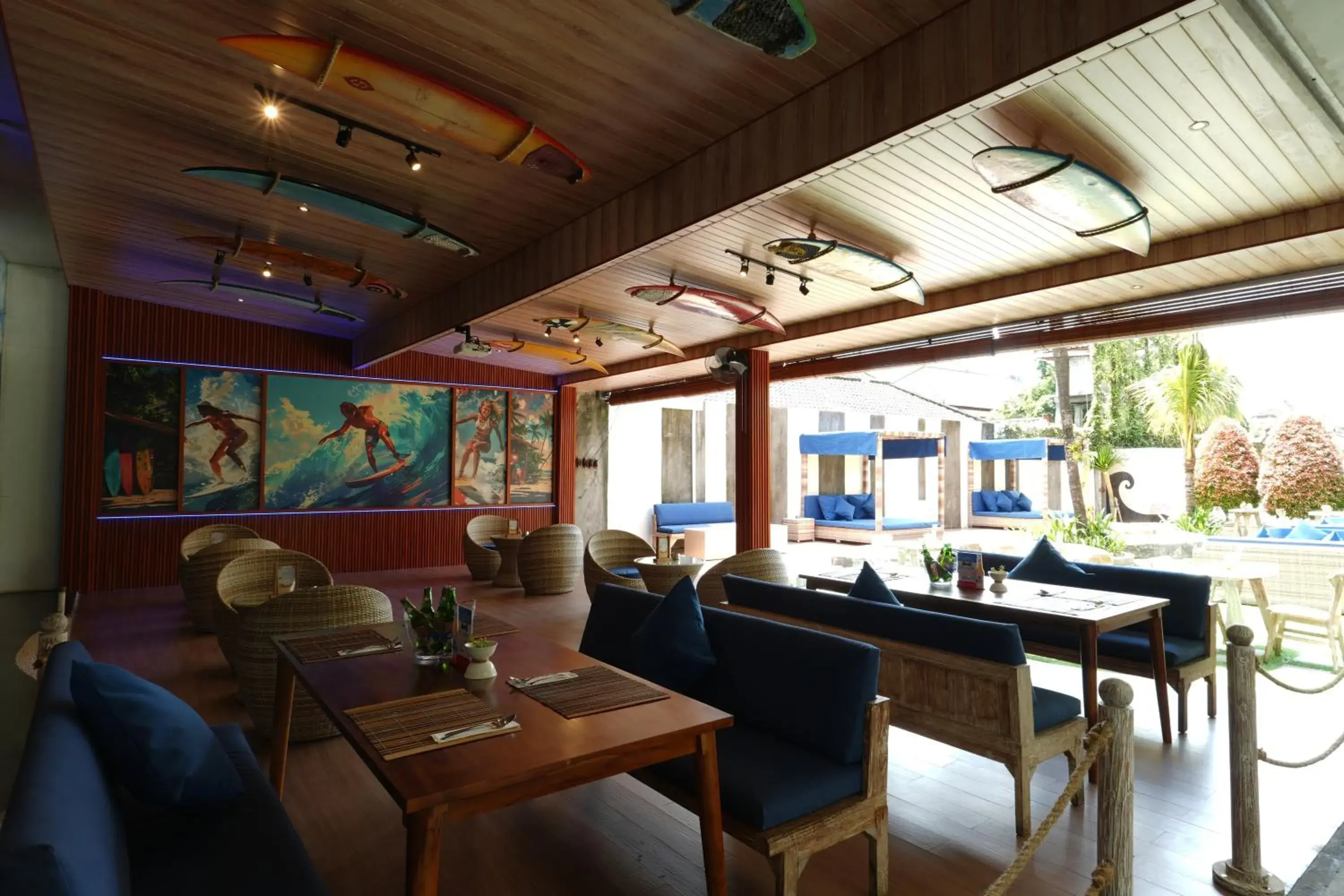 Restaurant/places to eat in Bliss Surfer Hotel Legian Restaurant/places to eat in Bliss Surfer Hotel Legian