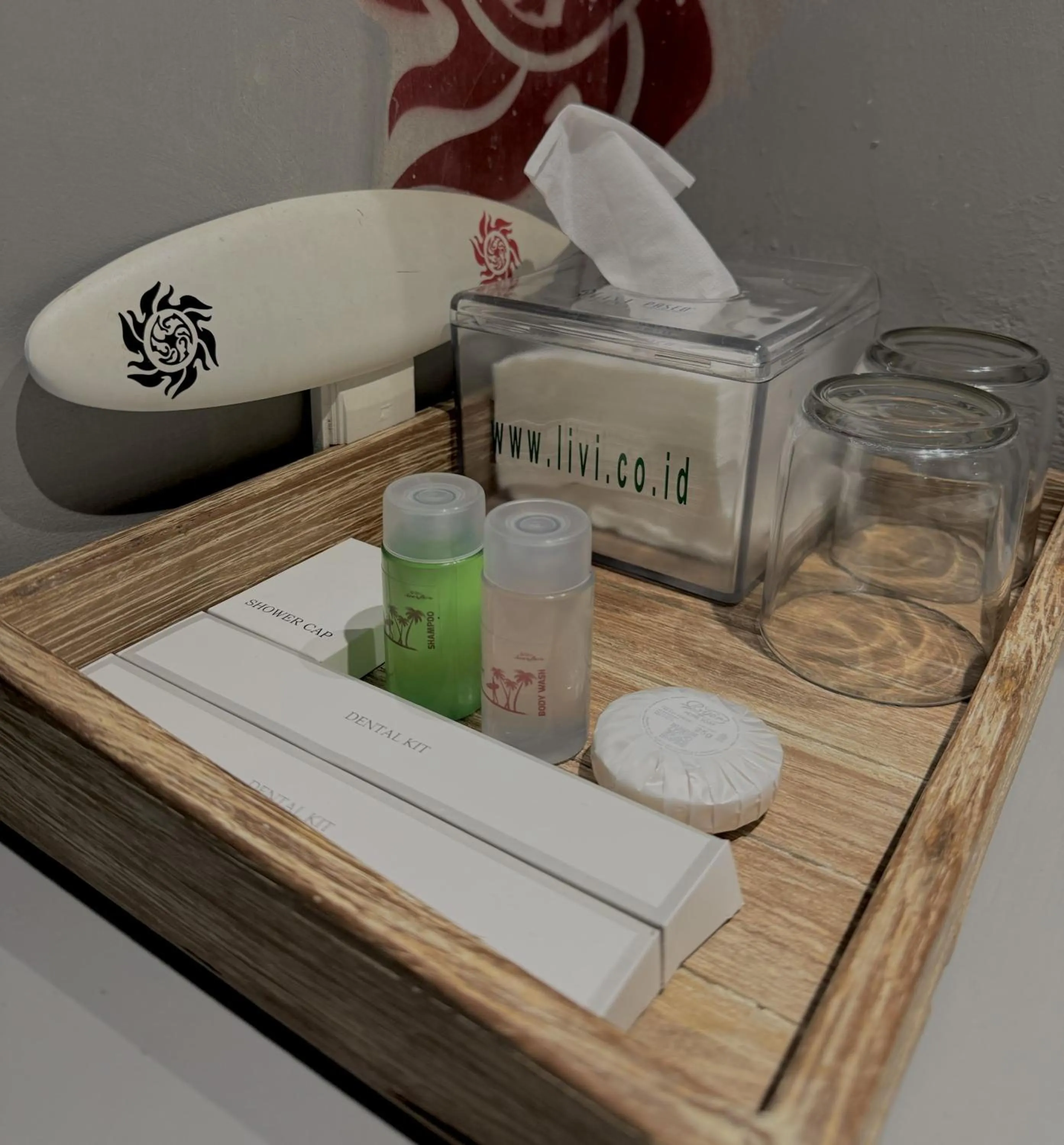 Bathroom in Bliss Surfer Hotel Legian