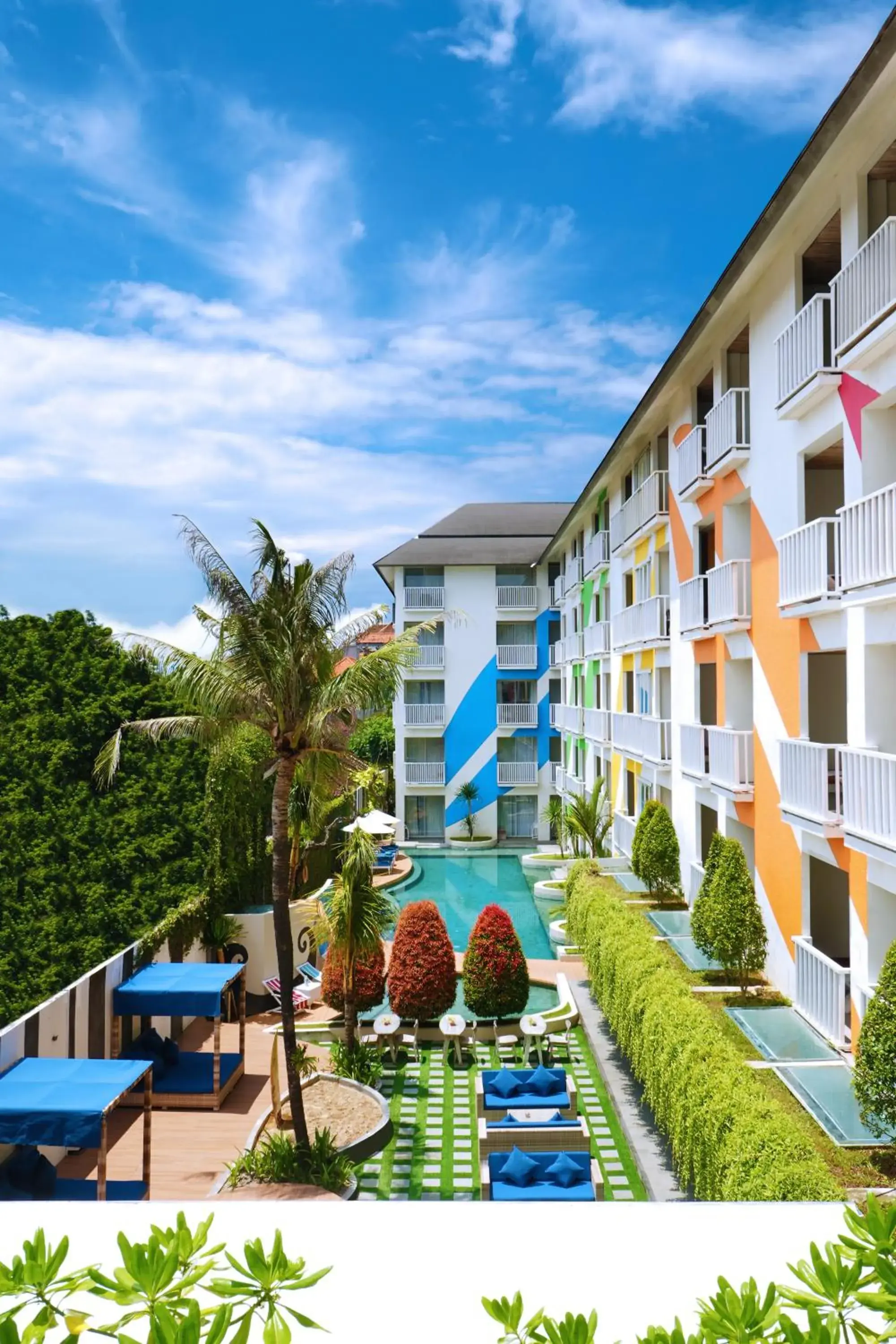 Property building in Bliss Surfer Hotel Legian Property building in Bliss Surfer Hotel Legian