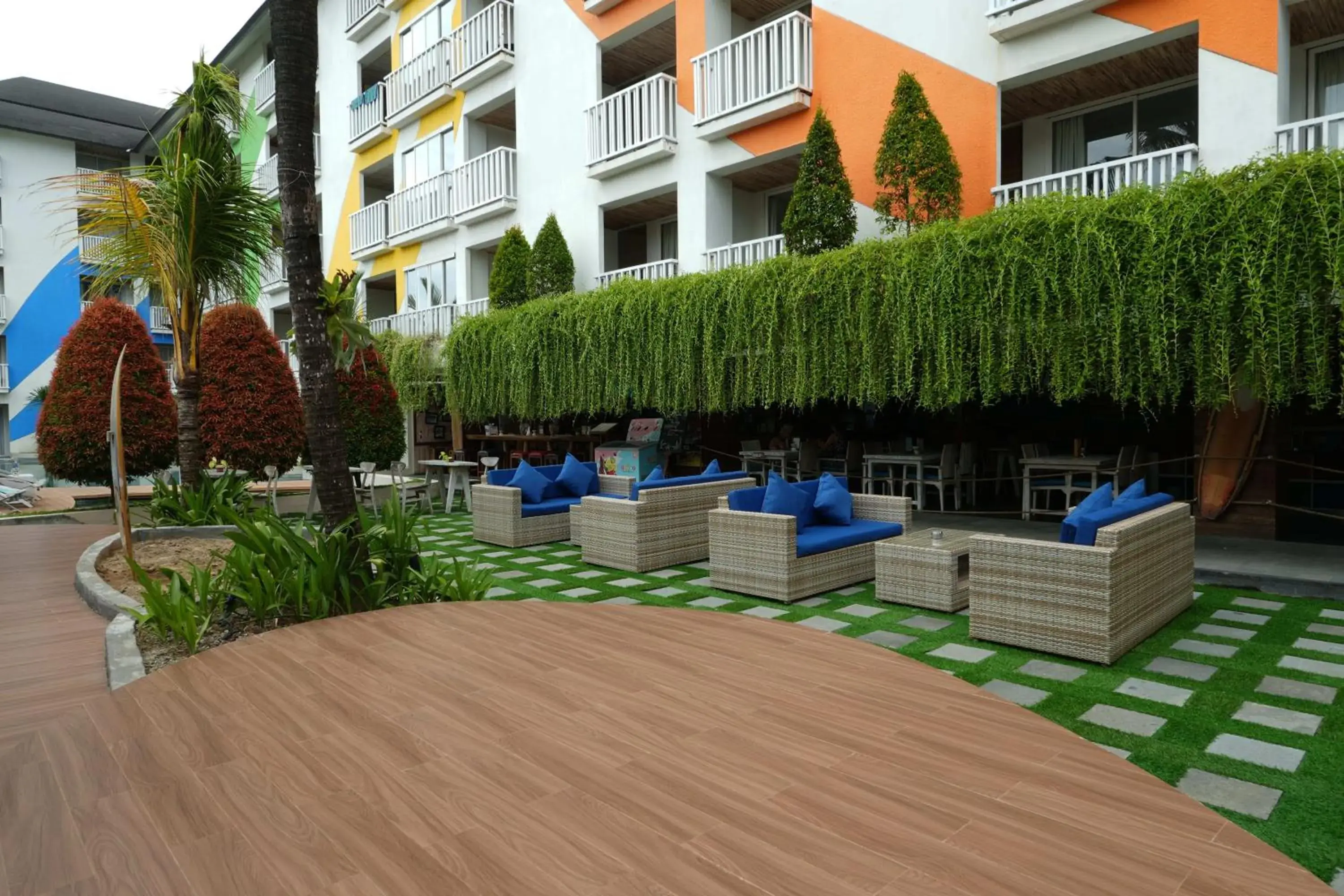 Property building in Bliss Surfer Hotel Legian Property building in Bliss Surfer Hotel Legian