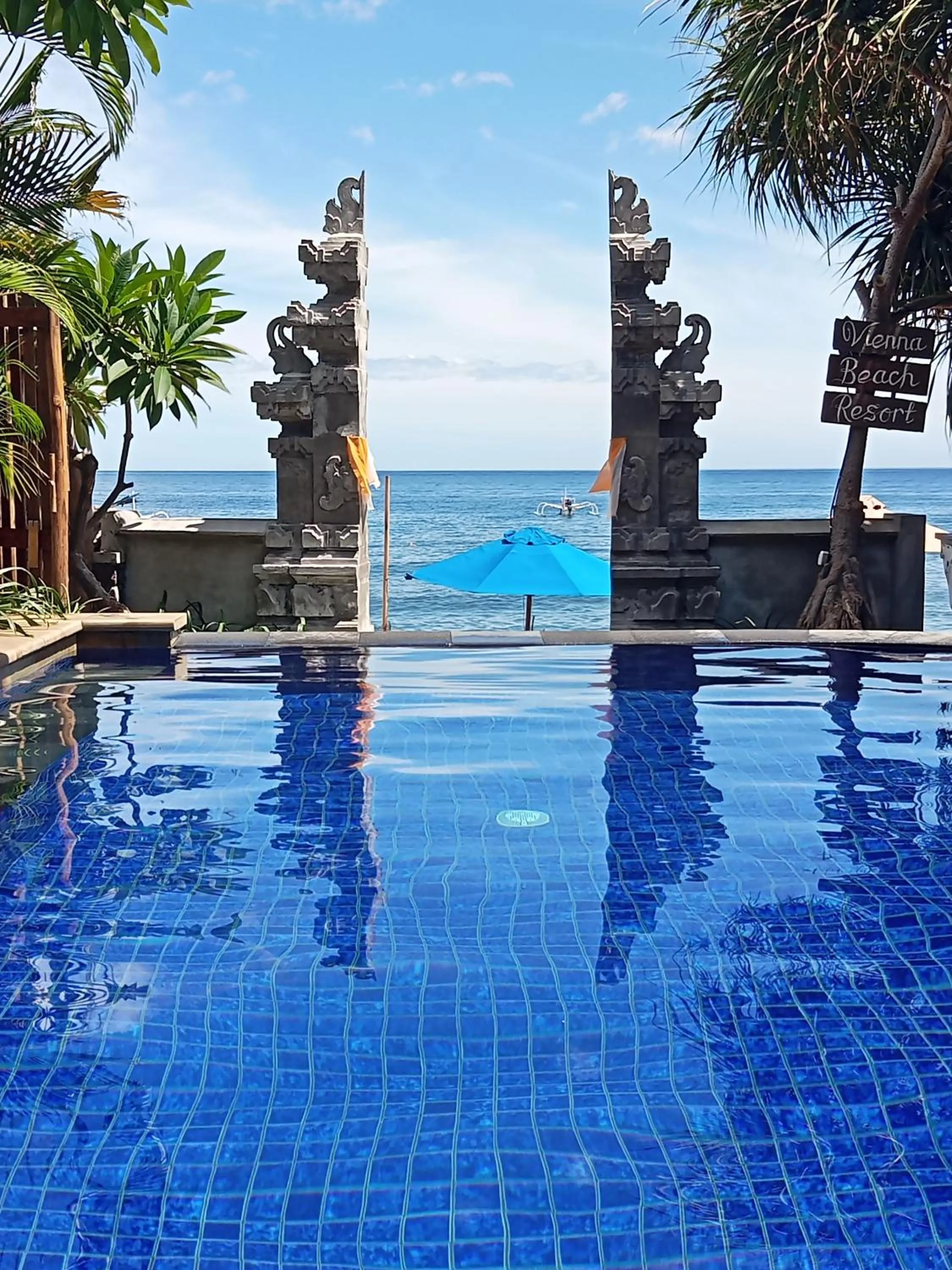 Facade/entrance in Vienna Beach Resort