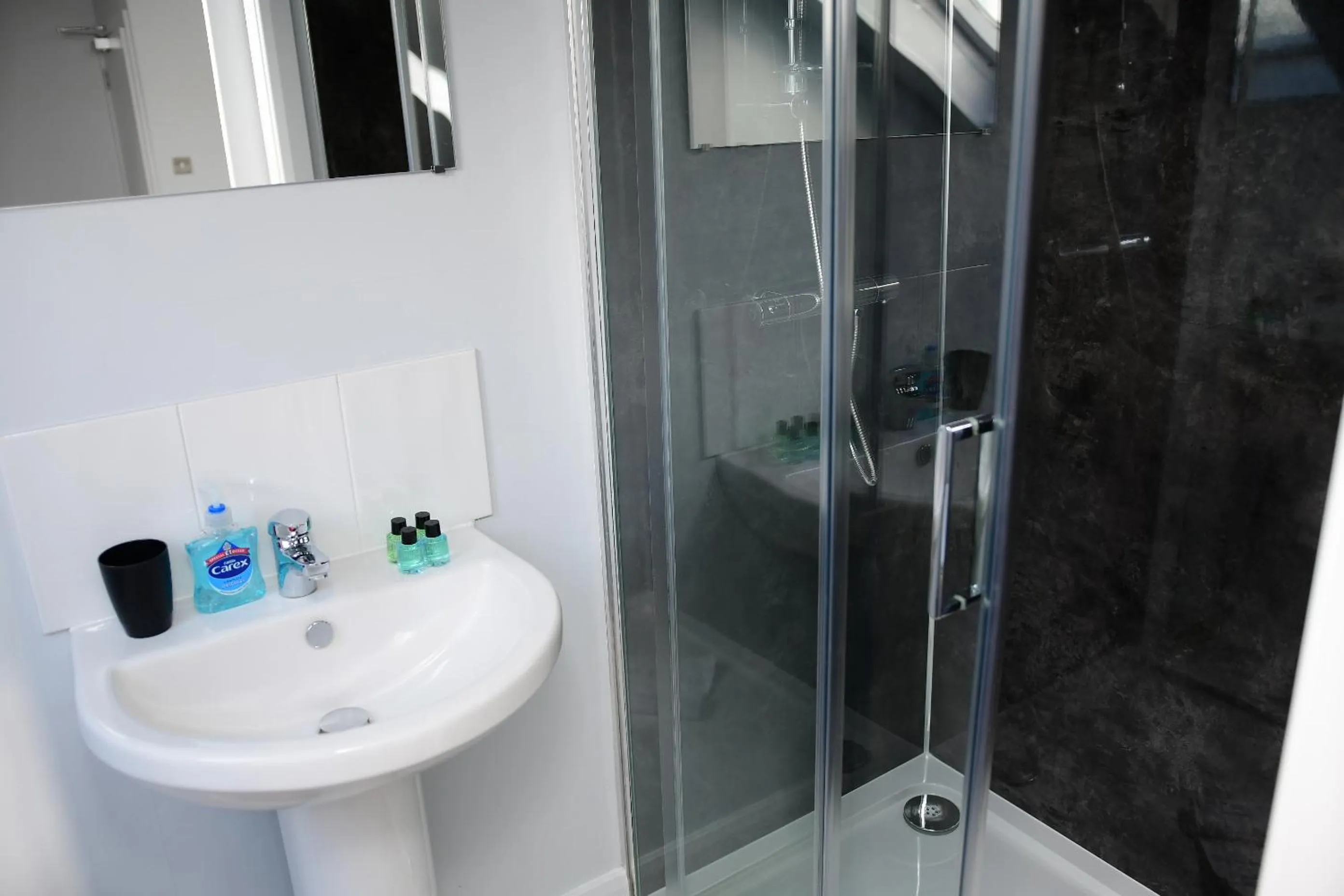 Bathroom in Vikings Accommodation