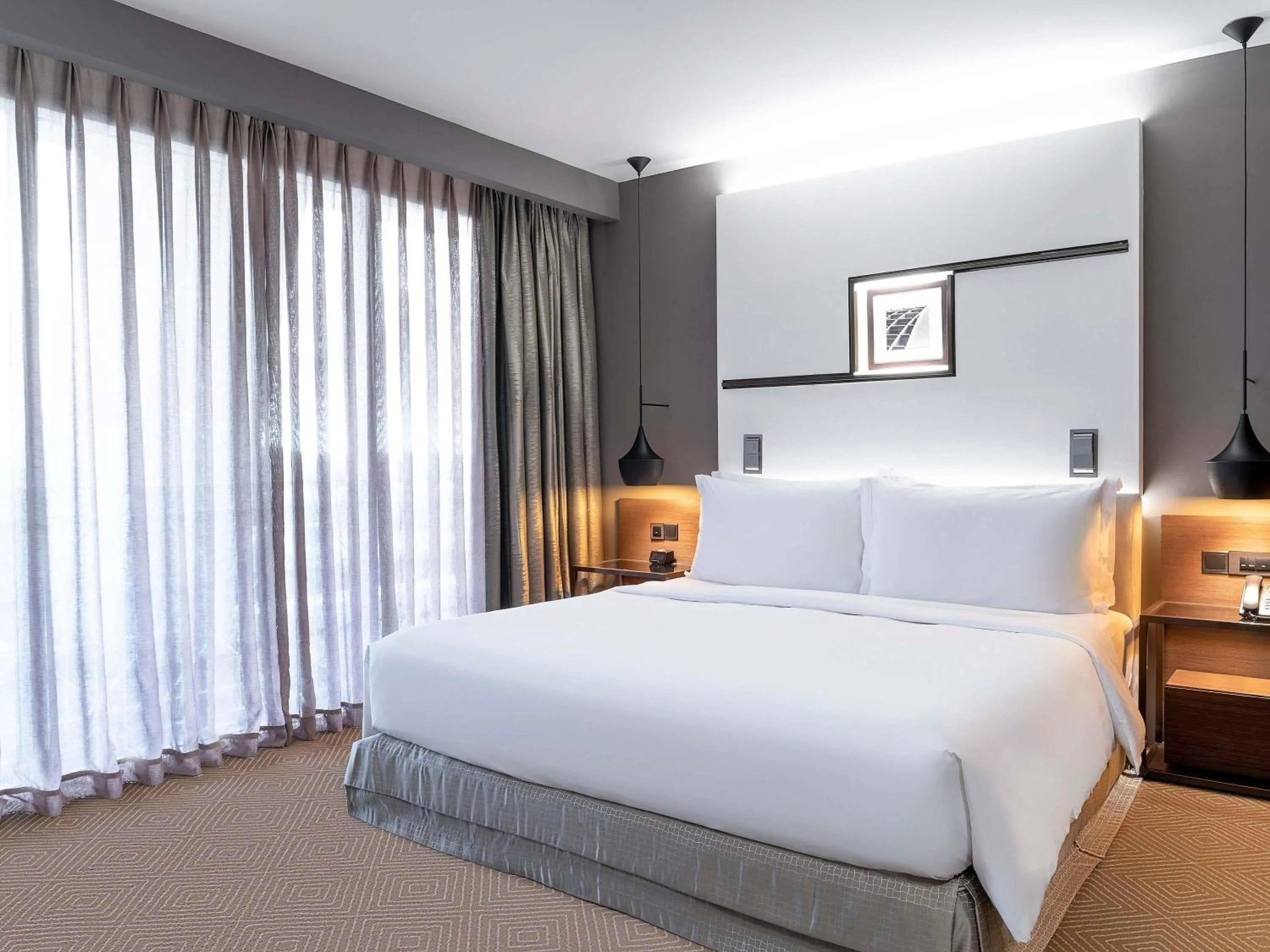 Bedroom, Bed in Movenpick Hotel & Convention Centre KLIA