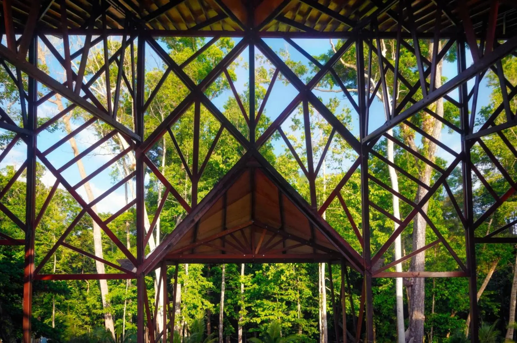 Property building in Borneo Eagle Resort