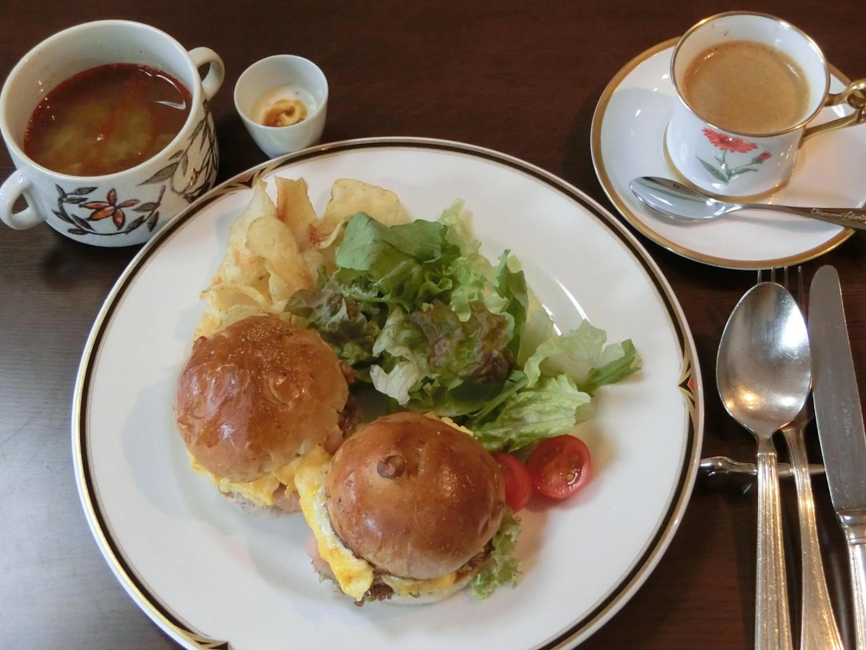 Lunch in Pension Izukogen
