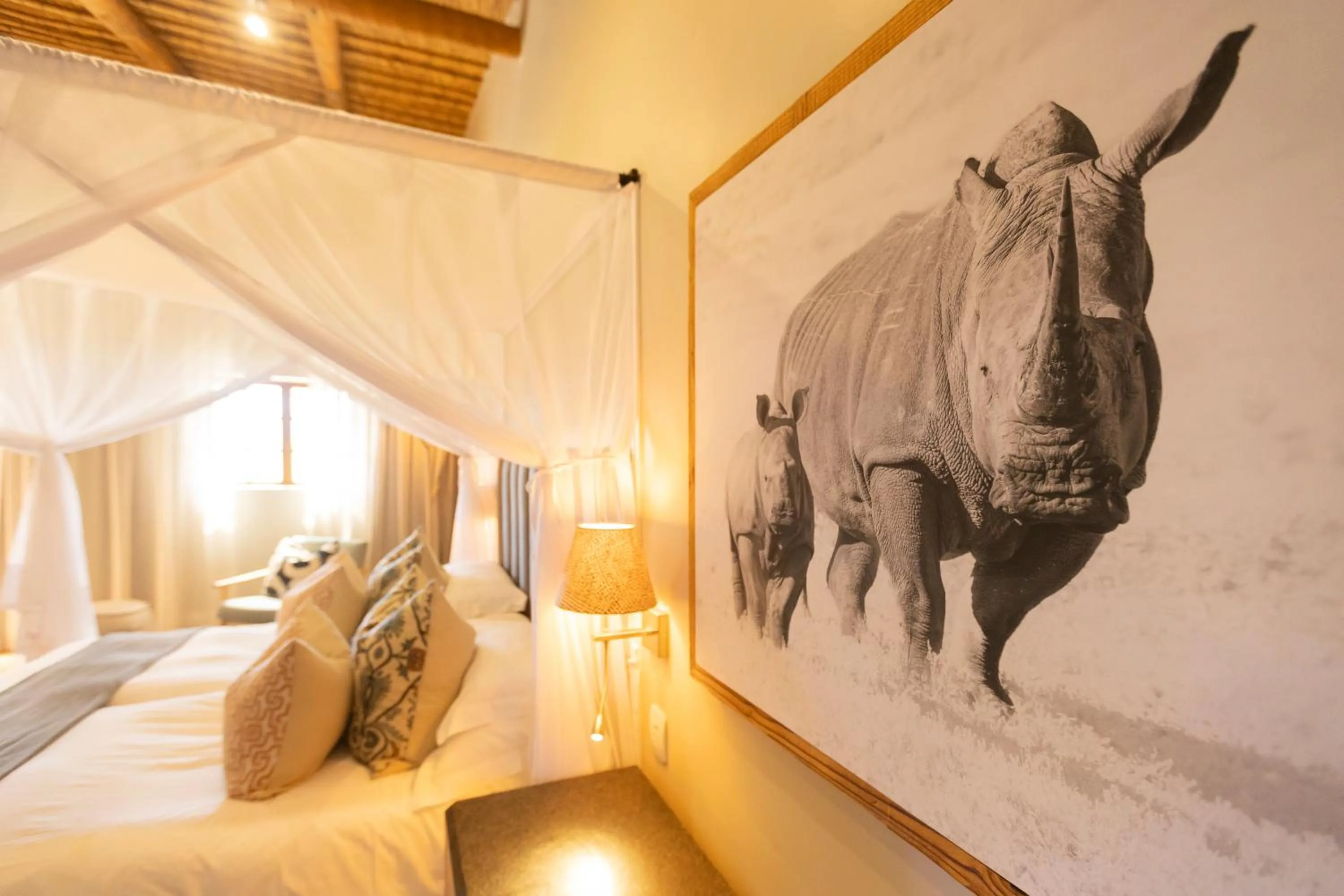 Property building, Bed in Garden Route Game Lodge