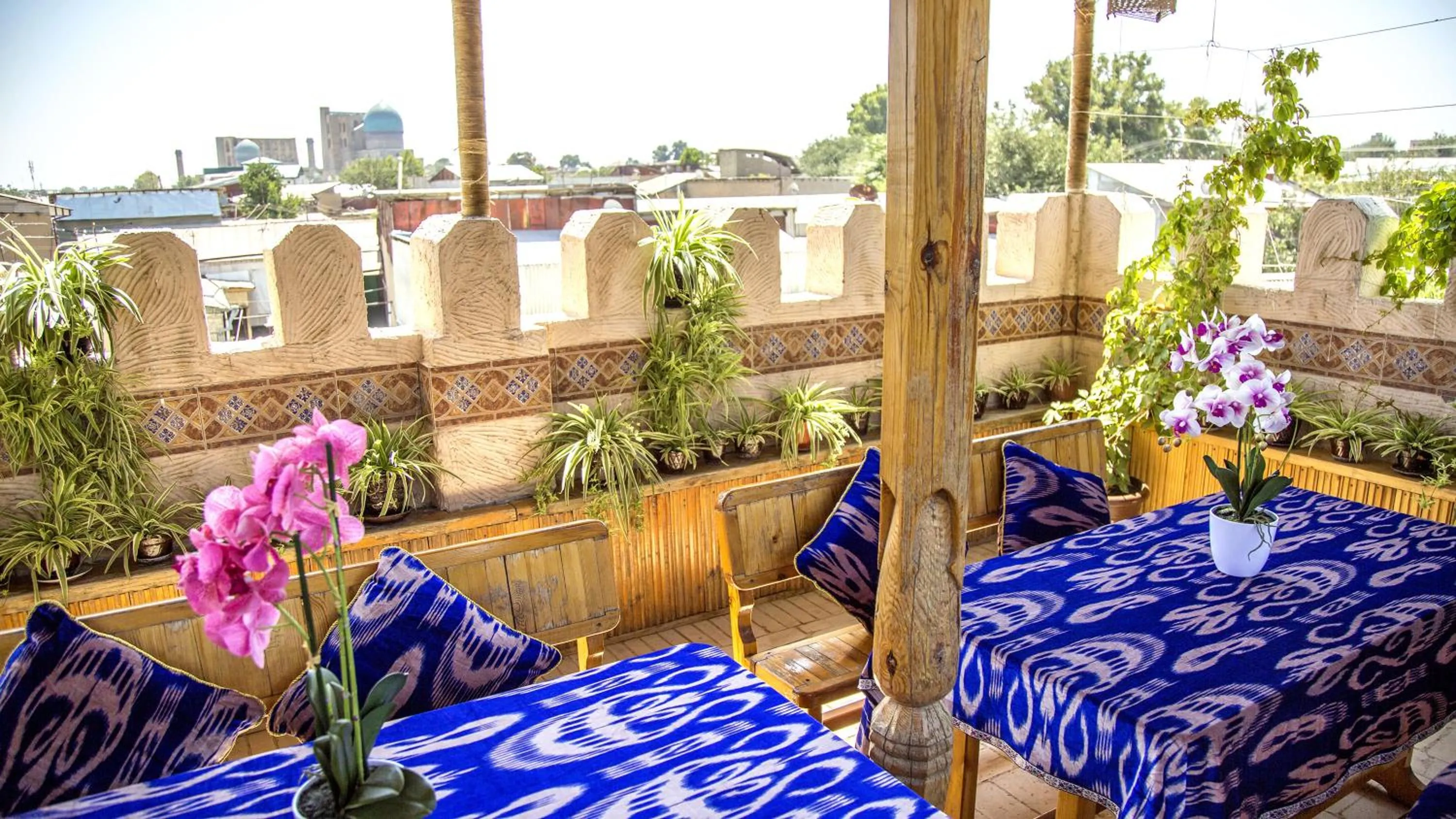 Balcony/Terrace in Hotel Caravan Serail