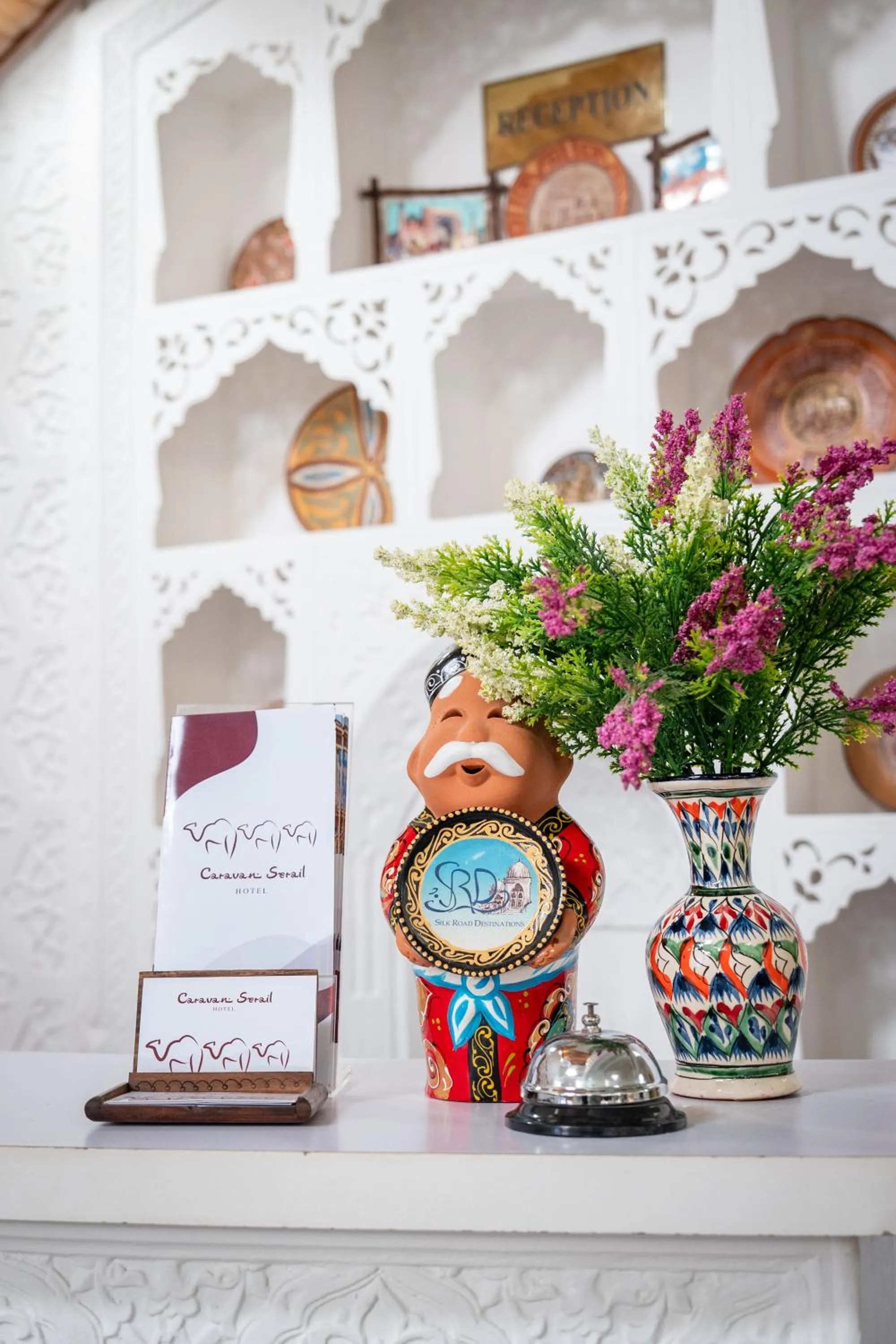 Lobby or reception in Hotel Caravan Serail