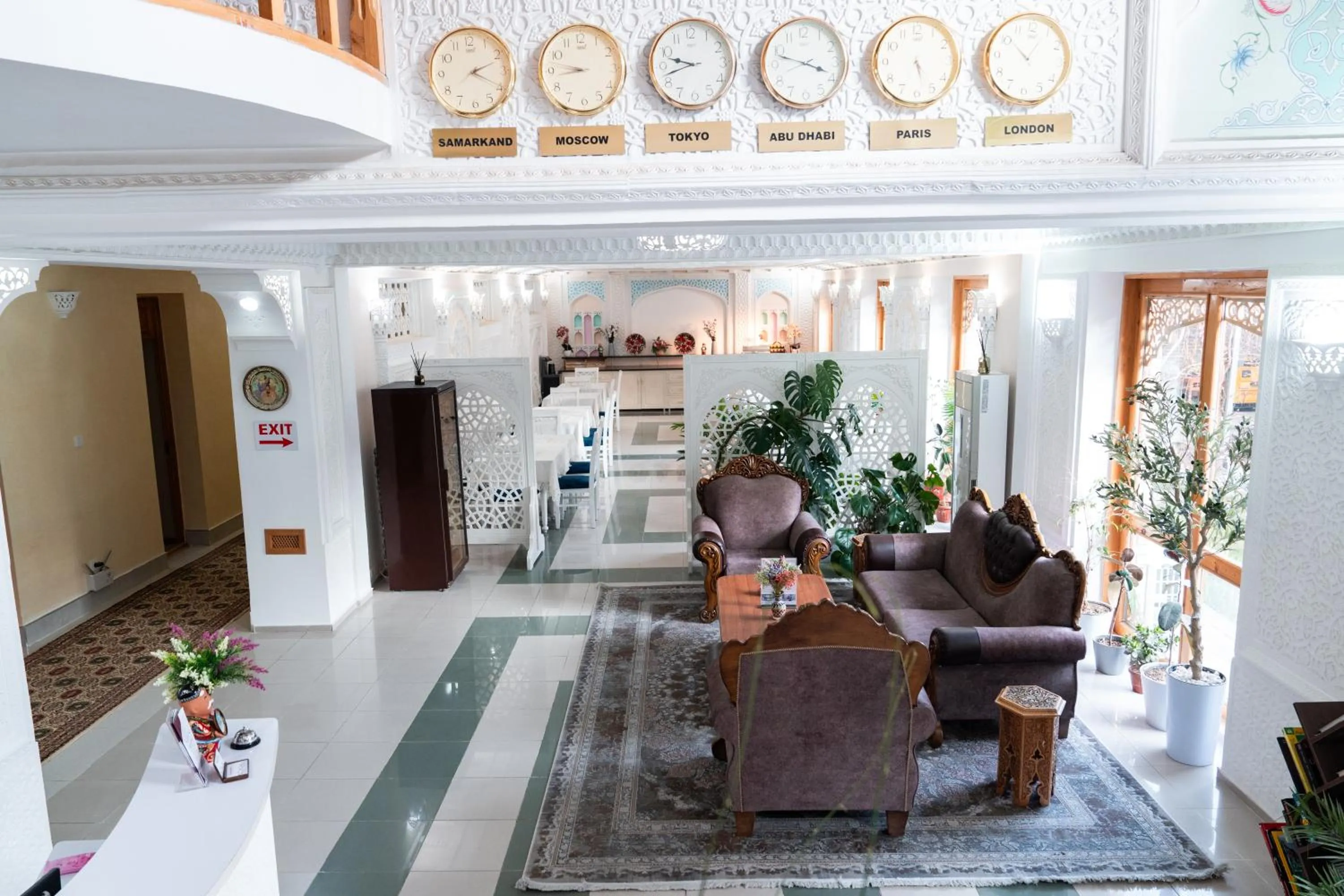 Living room in Hotel Caravan Serail