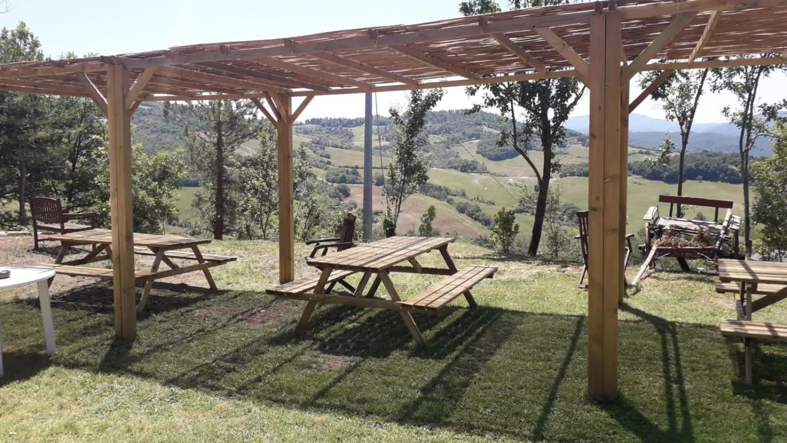 Garden view in Hotel Giogliano