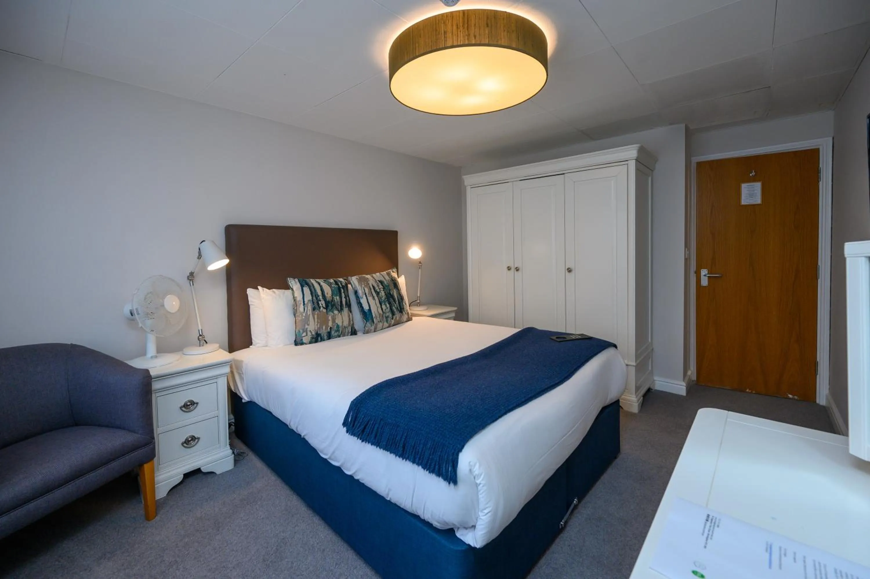 Bedroom, Bed in Peter Scott House Birmingham