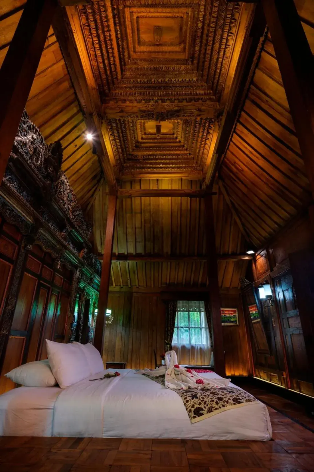 Bed in Melva Balemong Resort