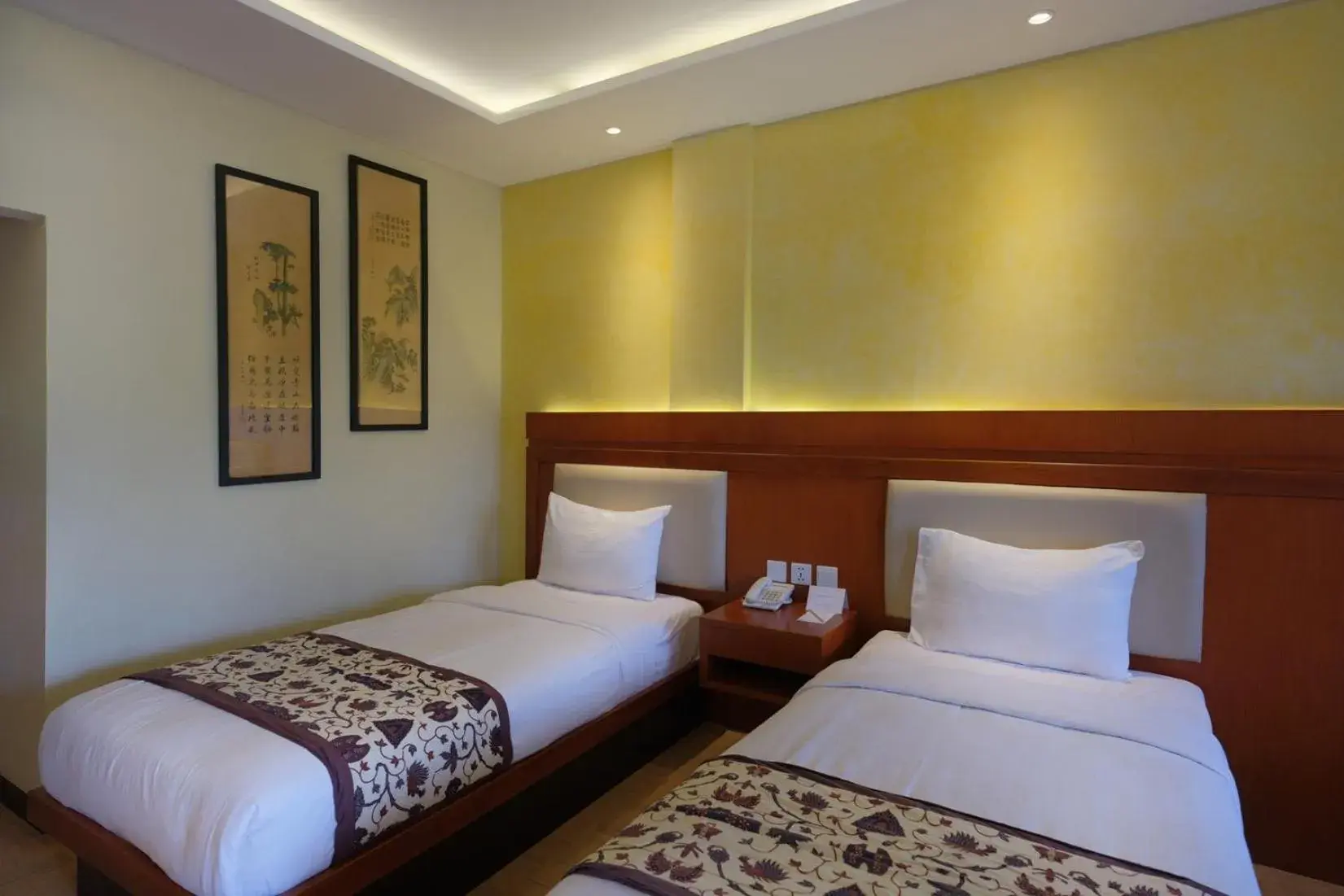 Bed in Melva Balemong Resort