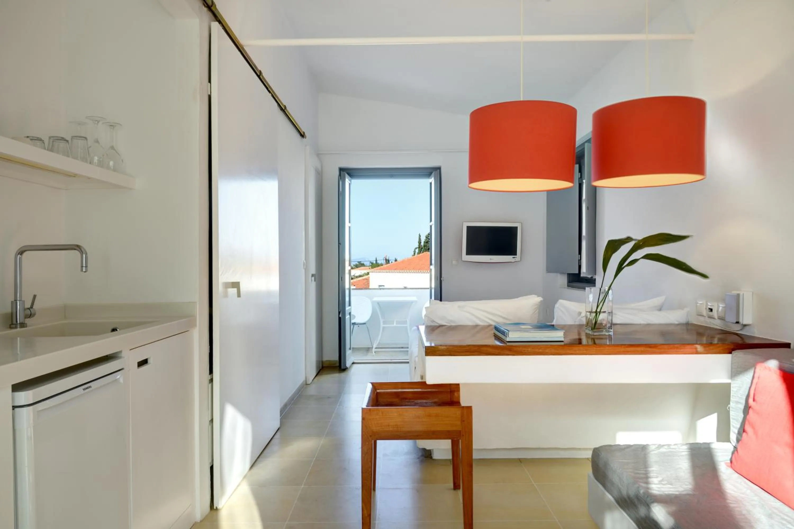 Kitchen or kitchenette in Orloff Resort
