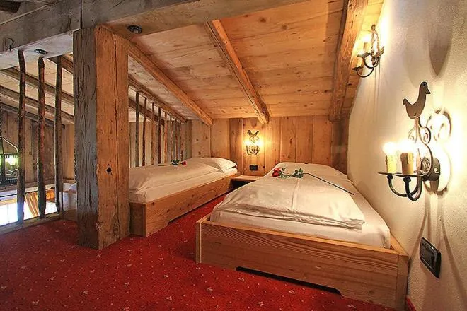 Bed in Hotel Garni San Nicolò