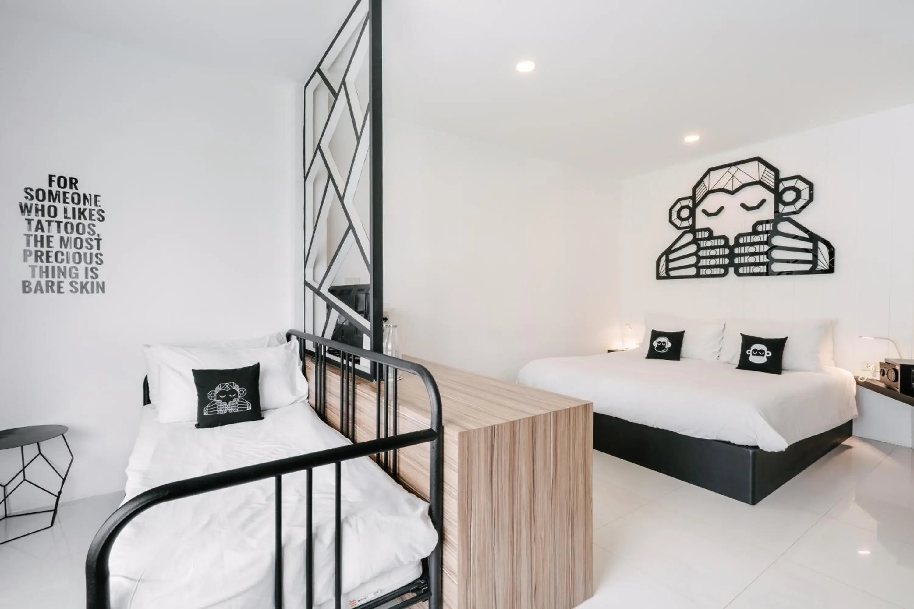 Bedroom, Bed in Blu Monkey Phi Phi Island Bedroom, Bed in Blu Monkey Phi Phi Island