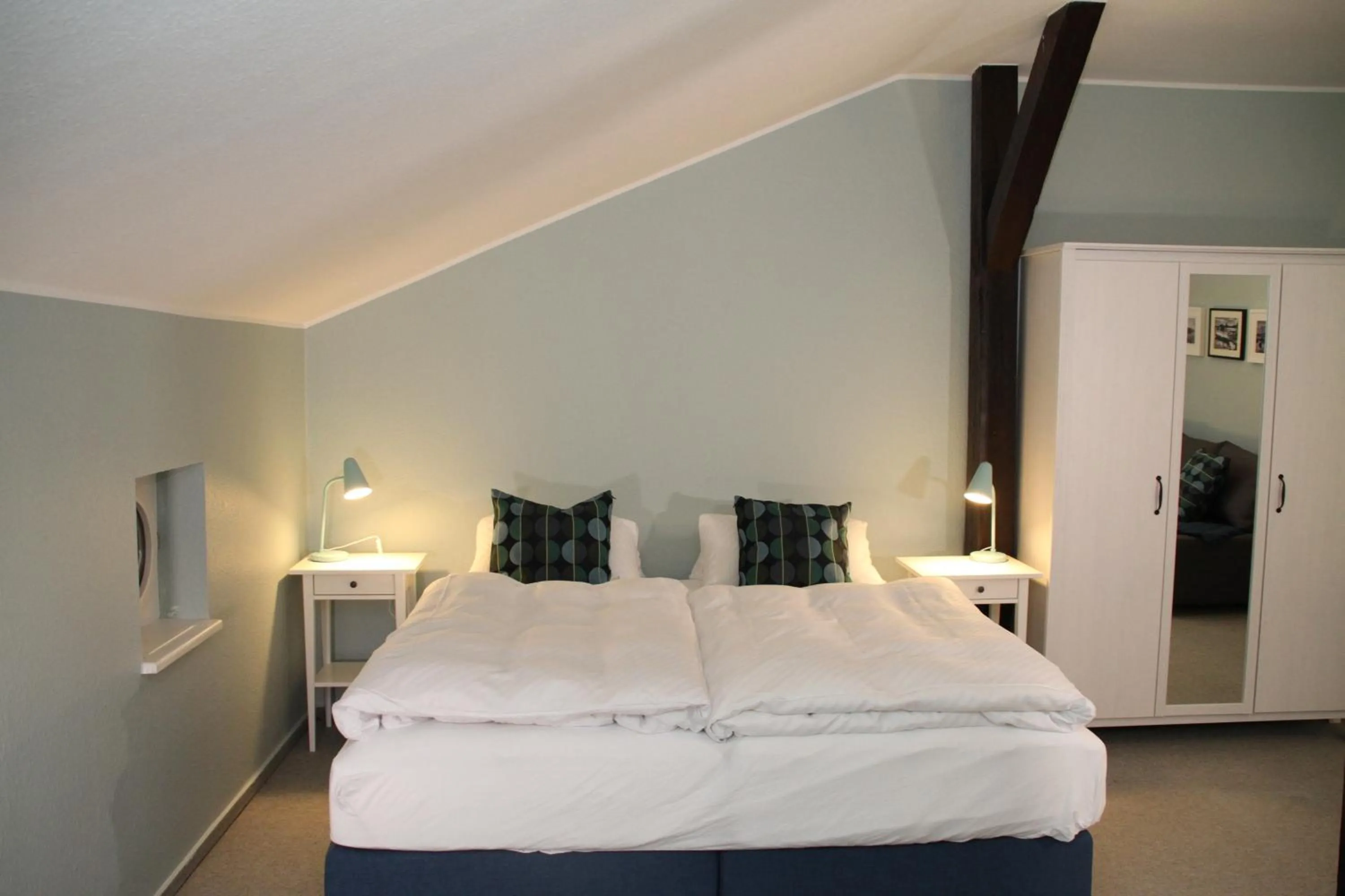 Bedroom, Bed in Havelhotel