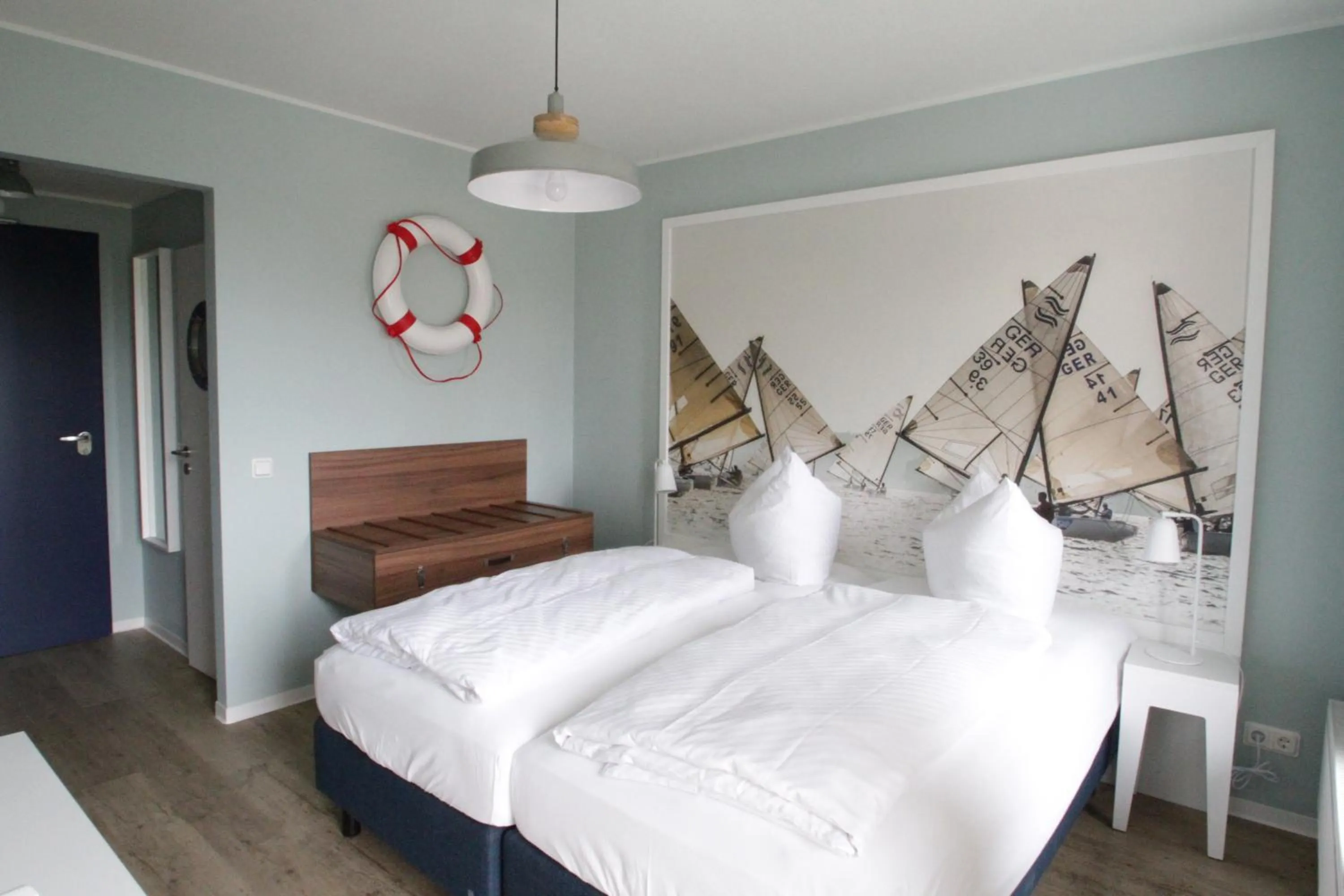 Photo of the whole room, Bed in Havelhotel